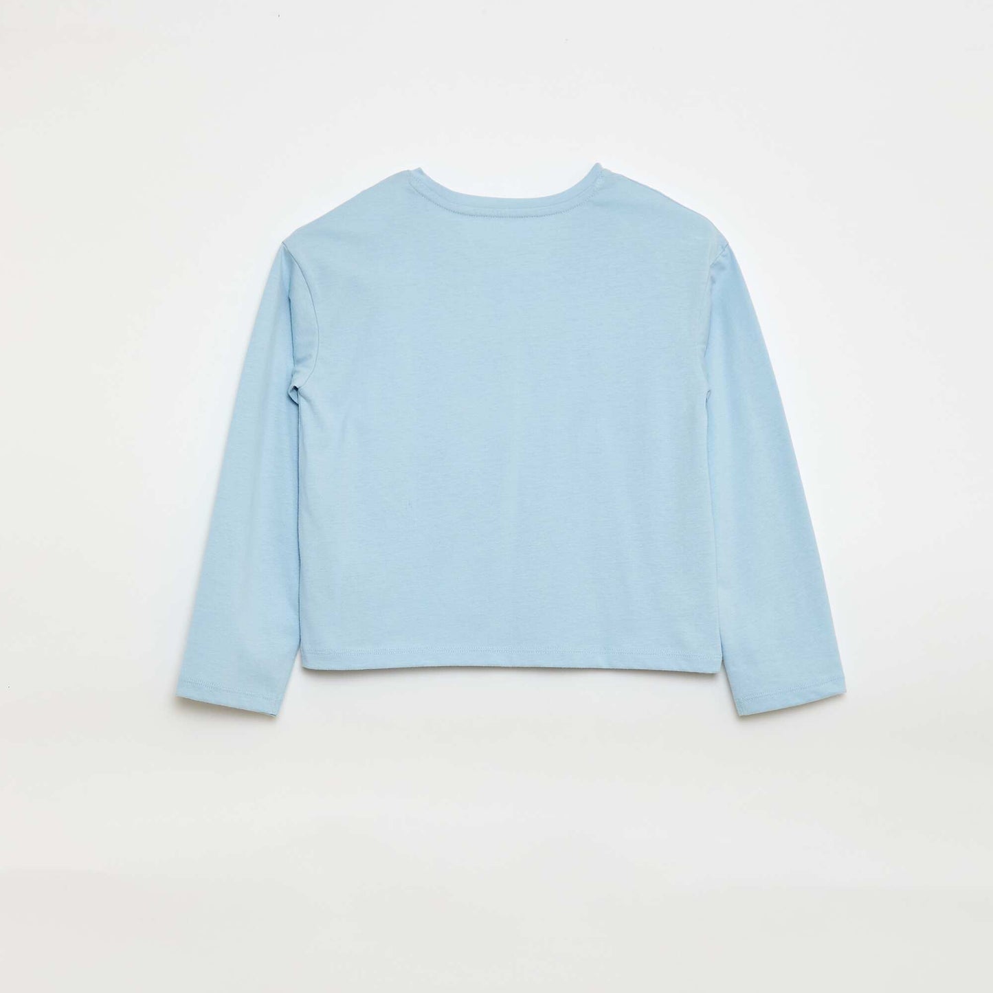 Camiseta de manga larga con lentejuelas AZUL