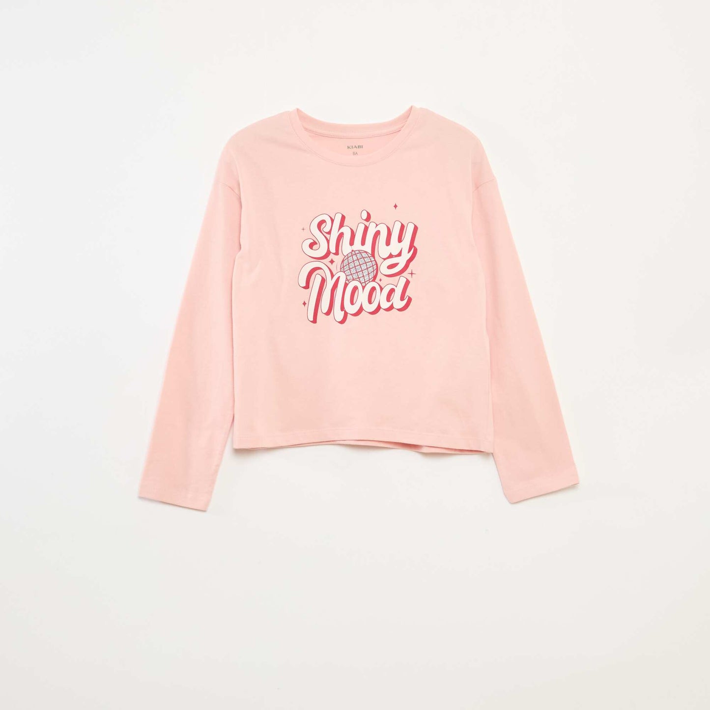 Camiseta estampada de manga larga ROSA