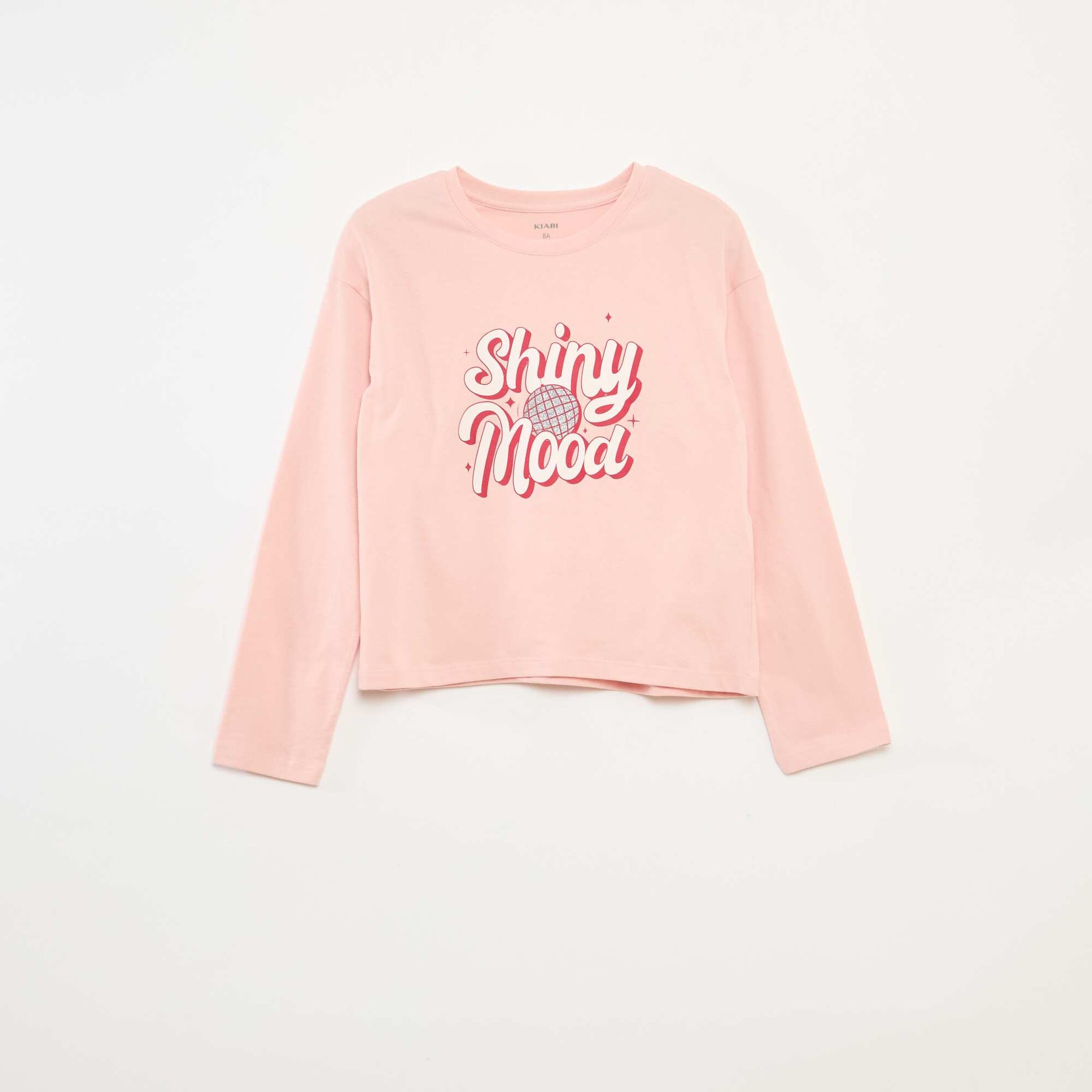 Camiseta estampada de manga larga ROSA
