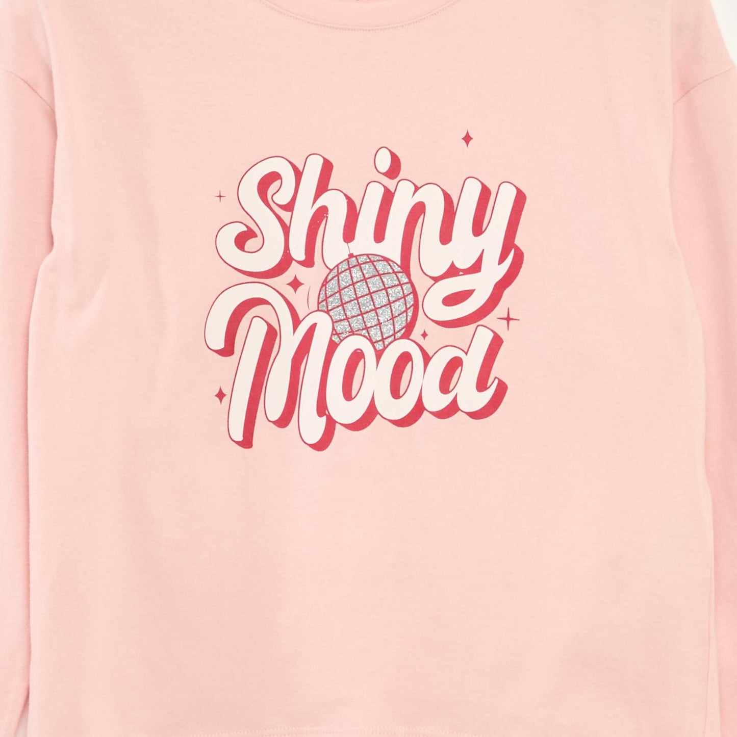 Camiseta estampada de manga larga ROSA