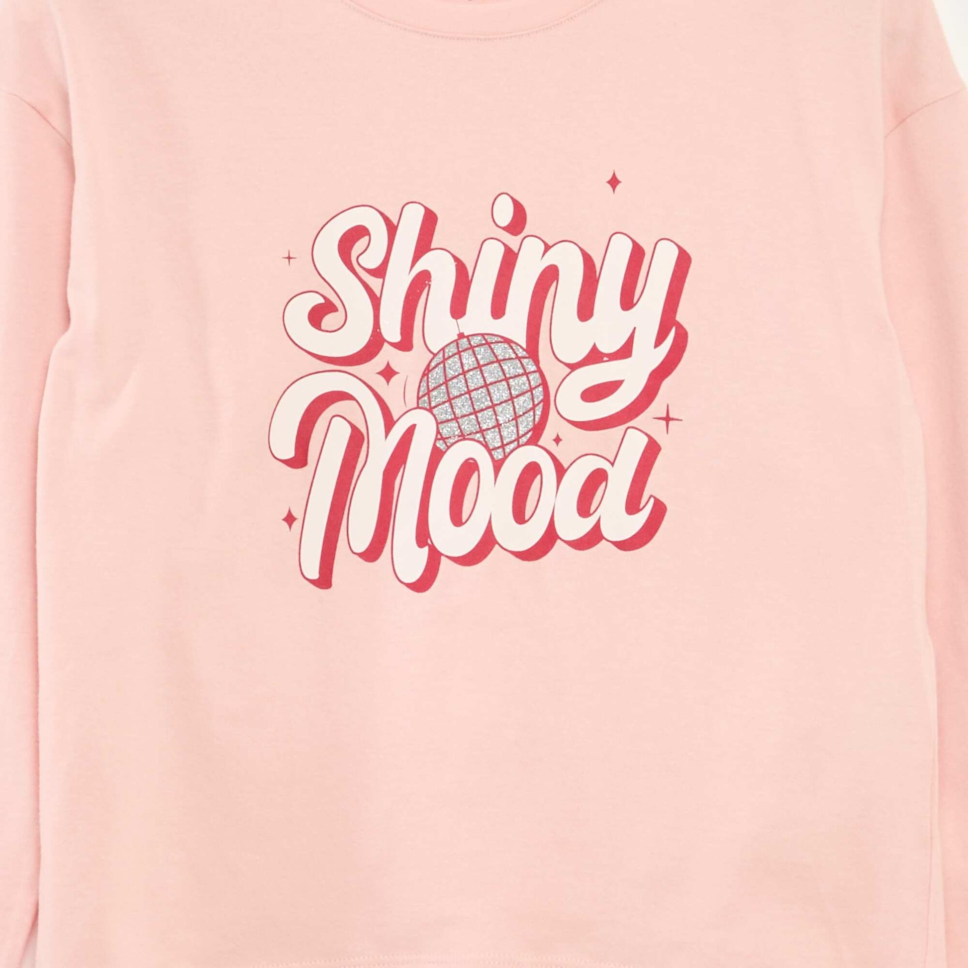 Camiseta estampada de manga larga ROSA