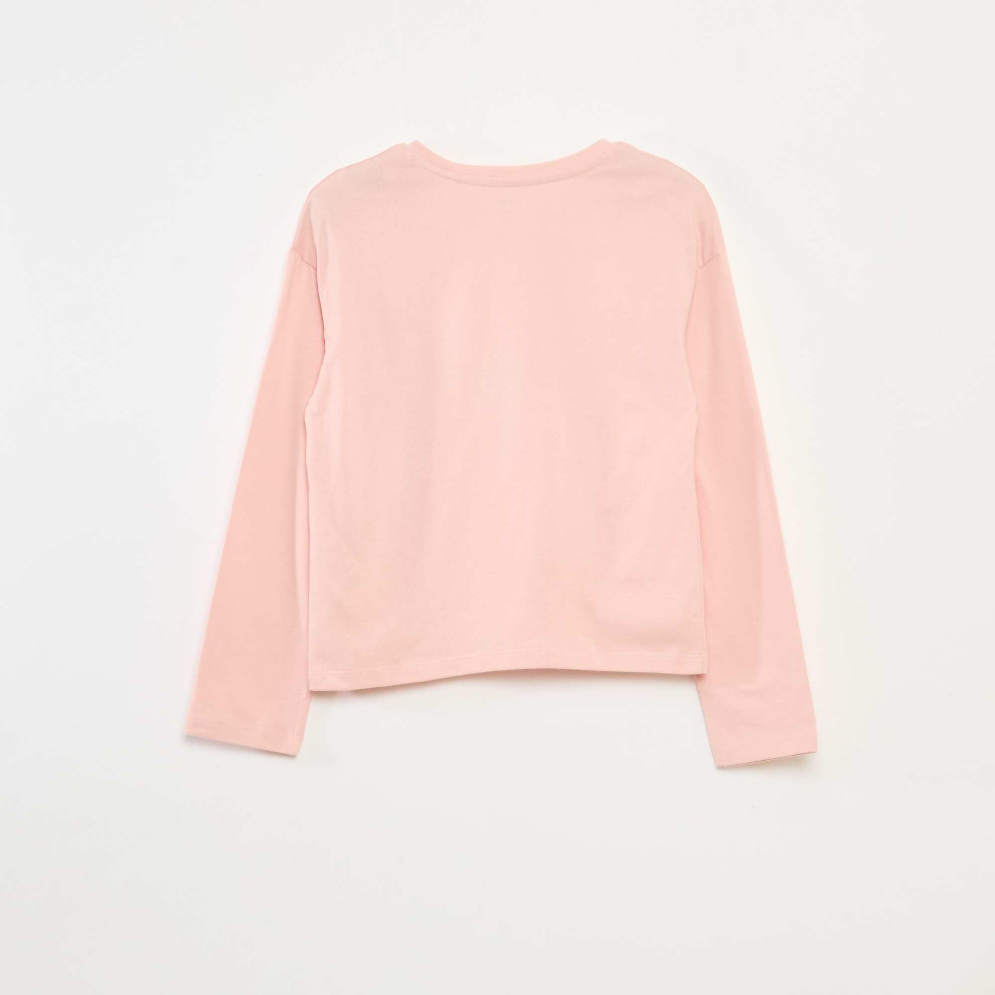 Camiseta estampada de manga larga ROSA