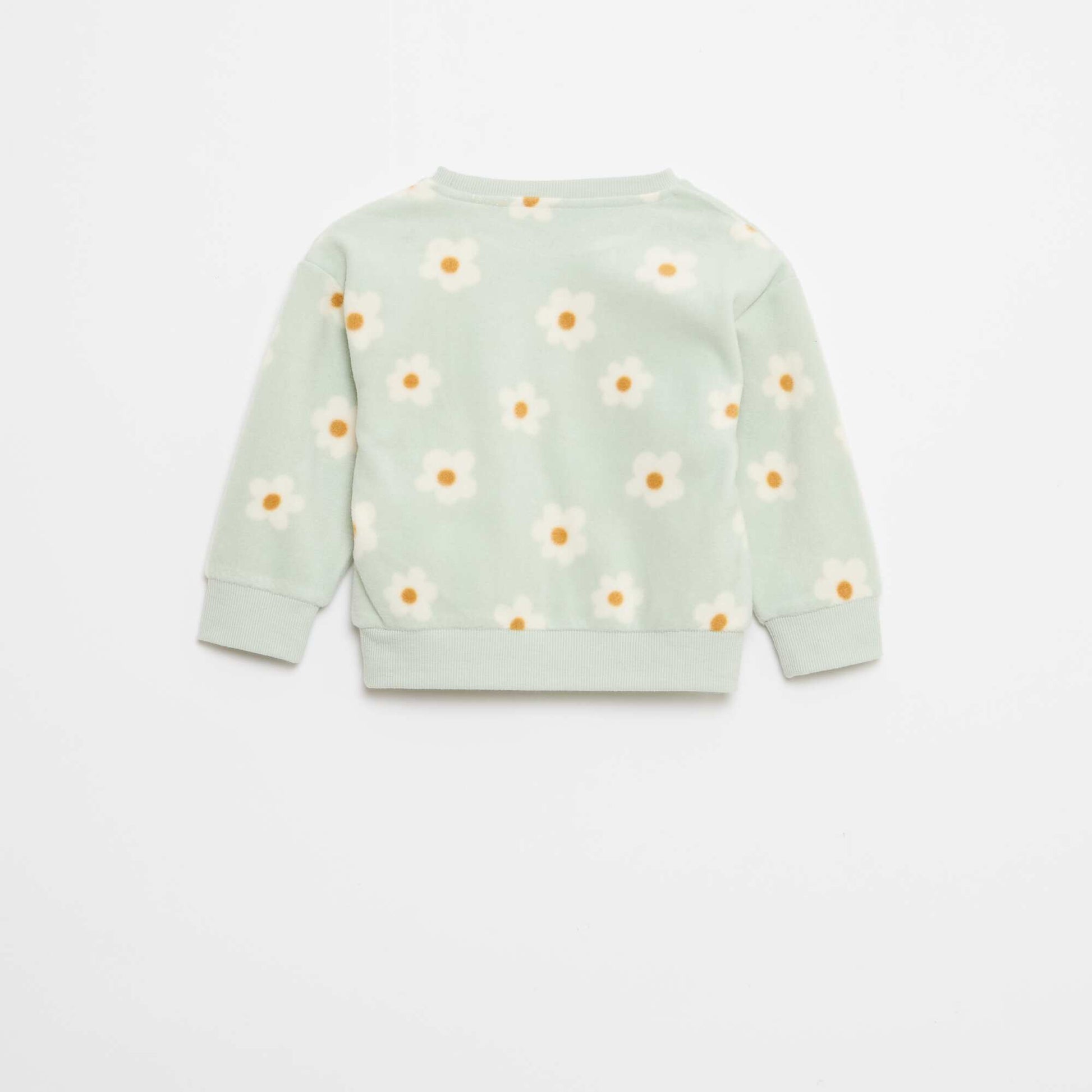 Conjunto de pijama: parte de arriba + pantalón polar VERDE