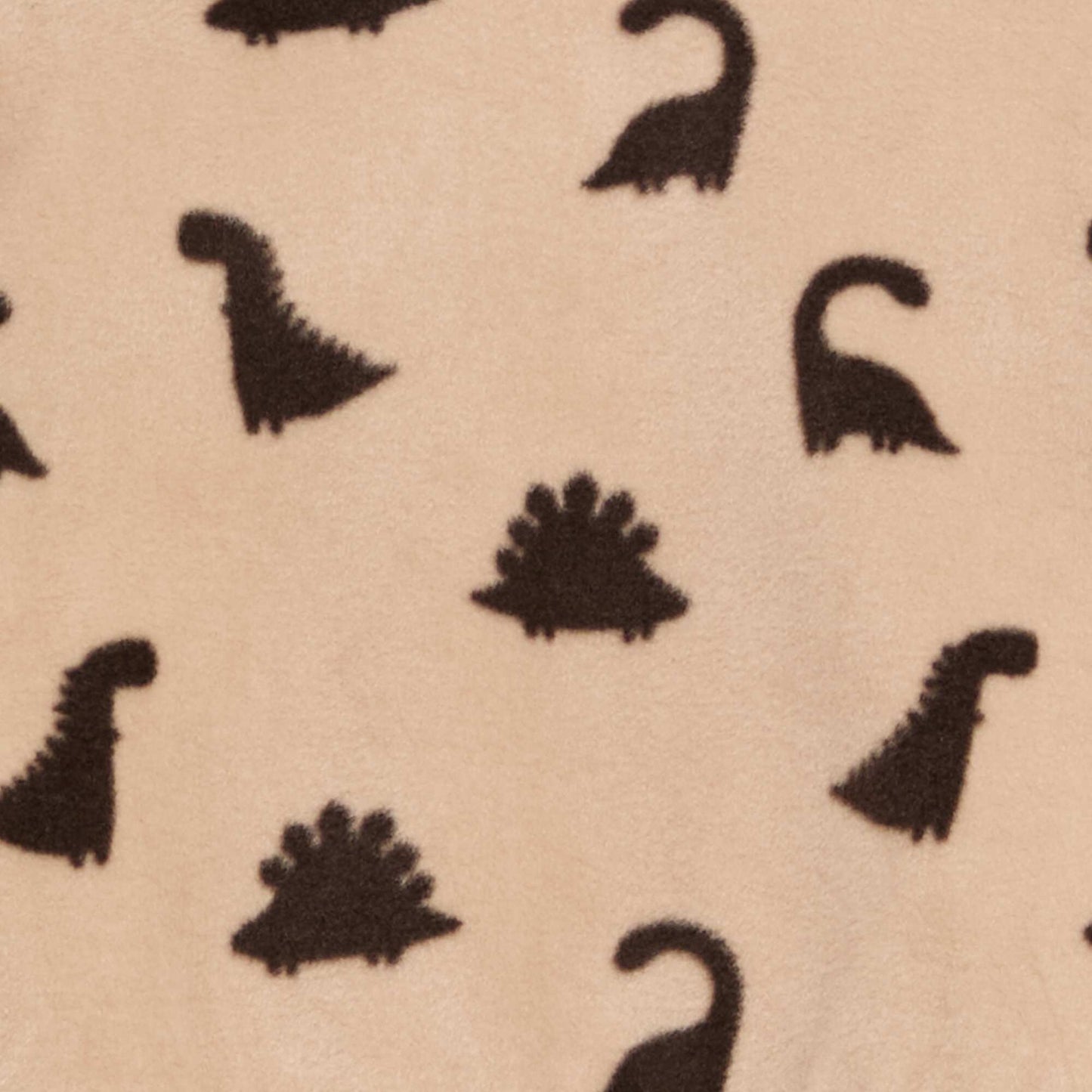 Conjunto pijama polar: camiseta + pantalón BEIGE
