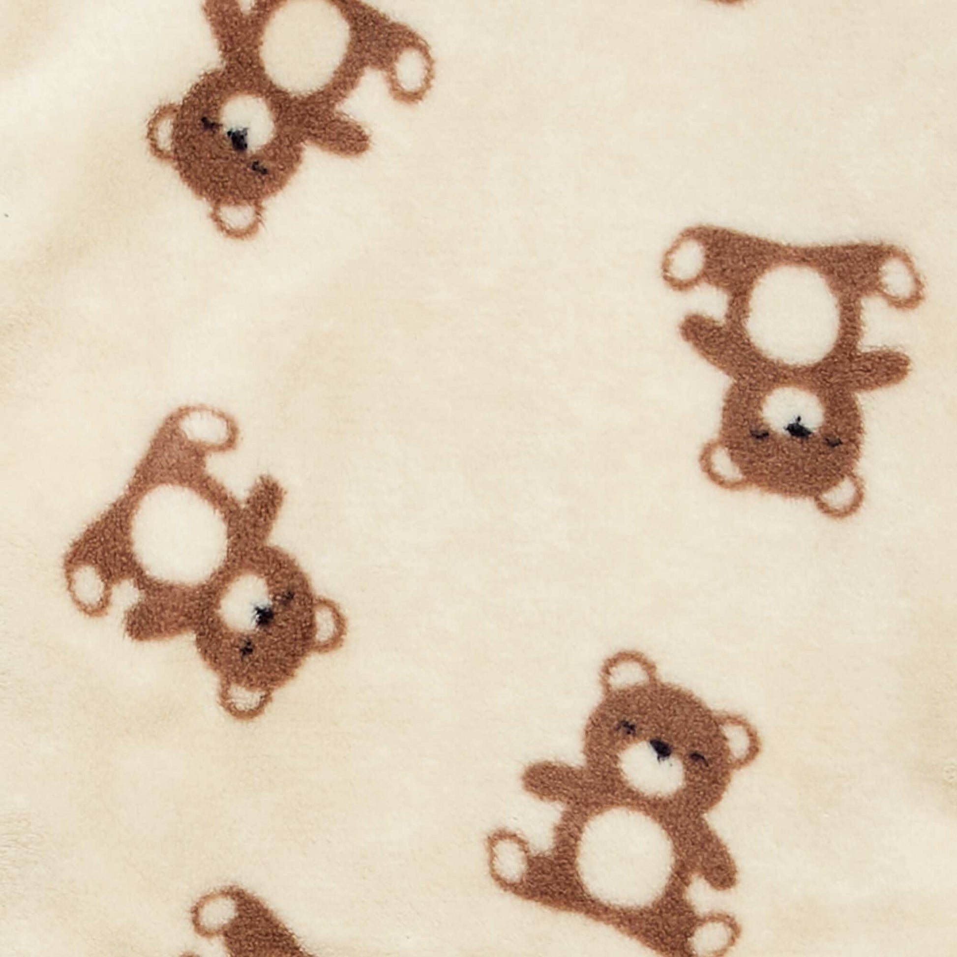 Conjunto de pijama largo en polar - 2 piezas BEIGE