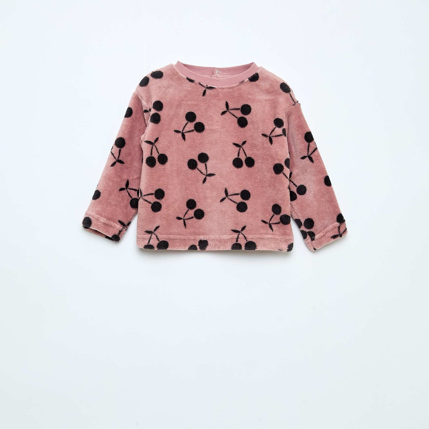 Conjunto de pijama largo polar - 2 piezas ROSA