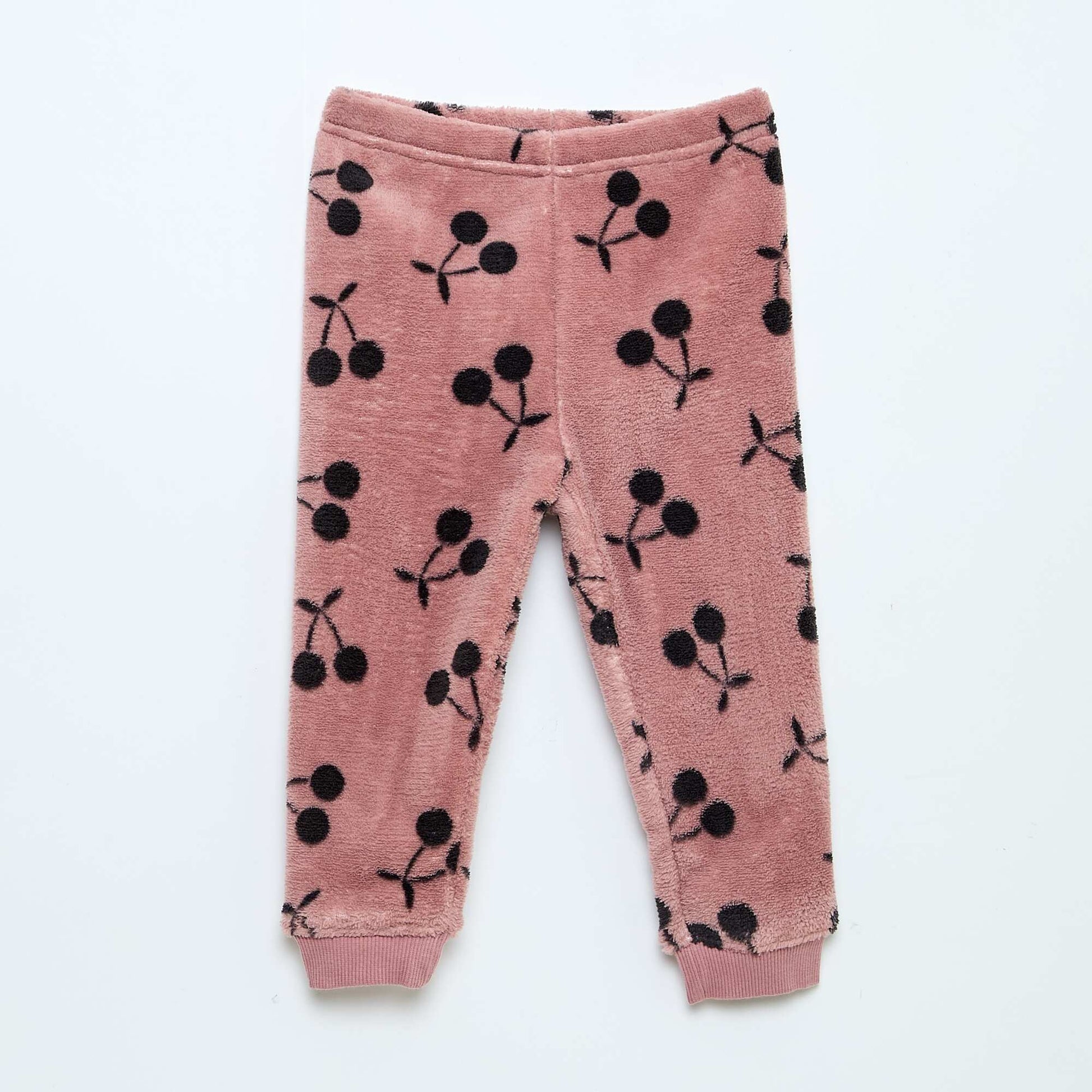 Conjunto de pijama largo polar - 2 piezas ROSA