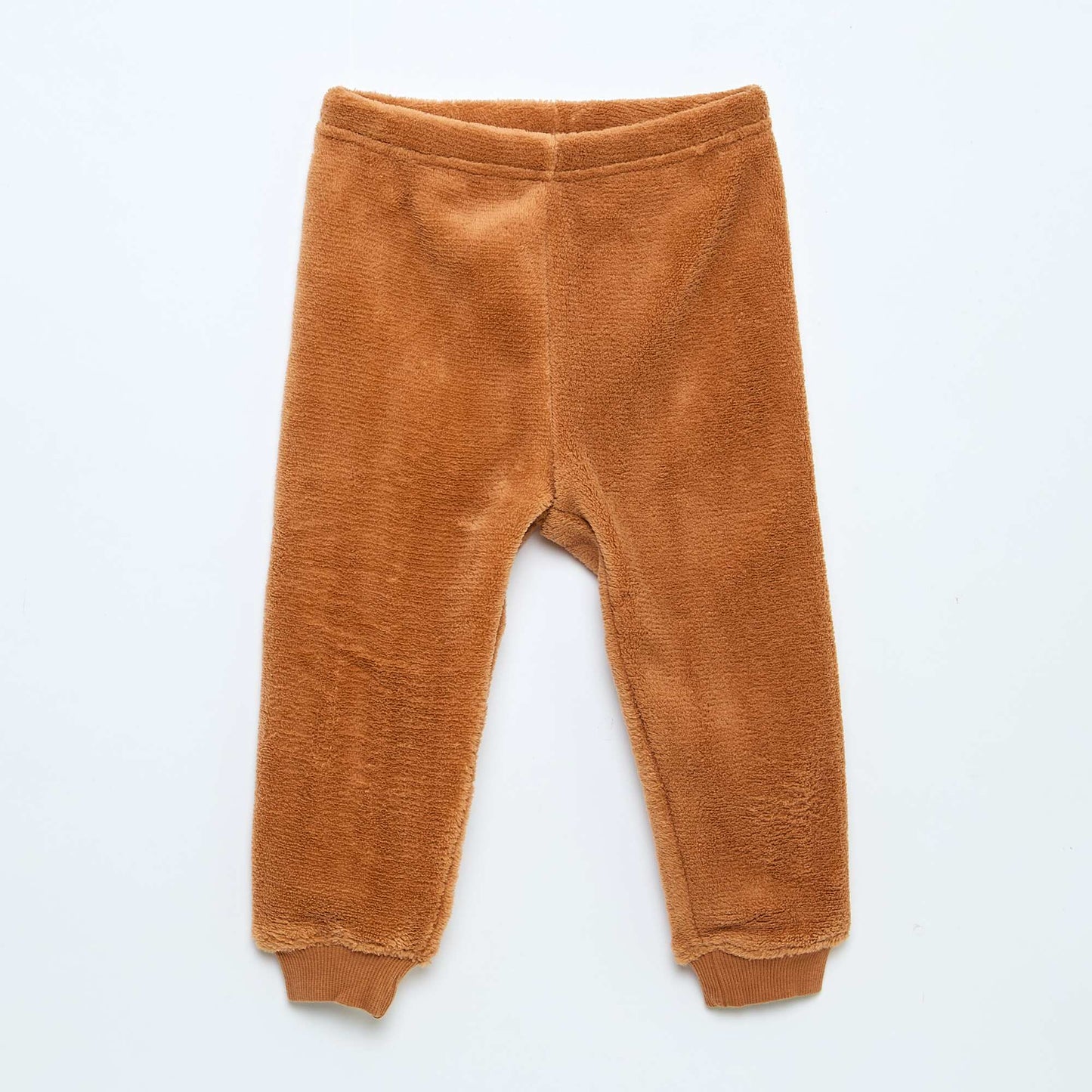 Conjunto de pijama largo polar - 2 piezas MARRON