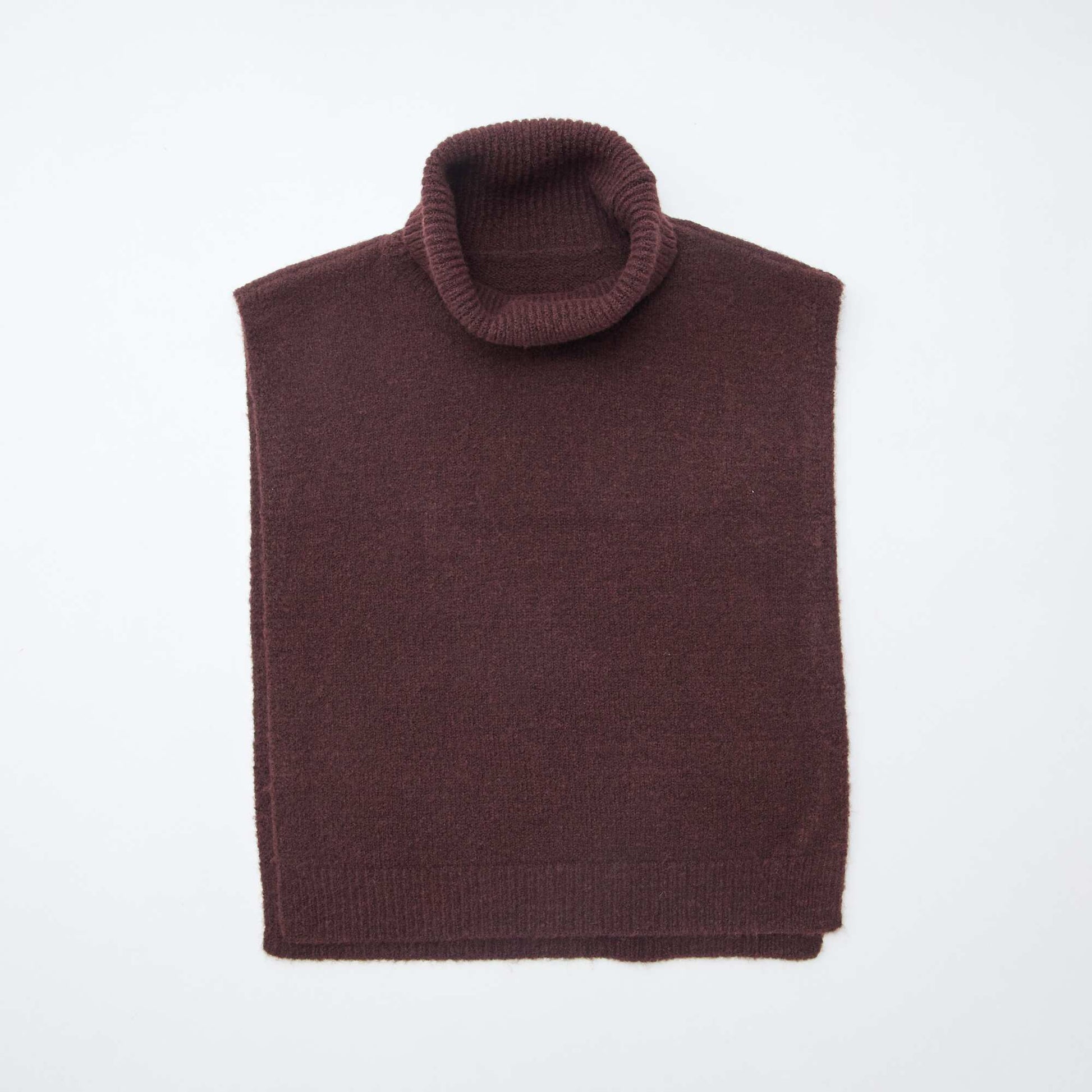 Cuello babero liso ROJO
