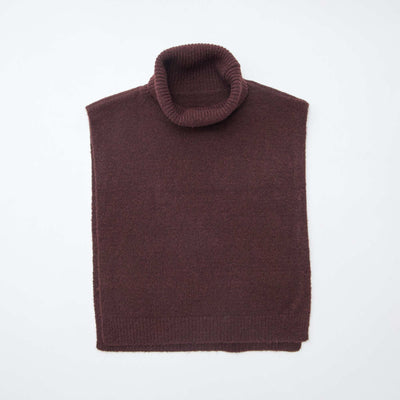 Cuello babero liso ROJO