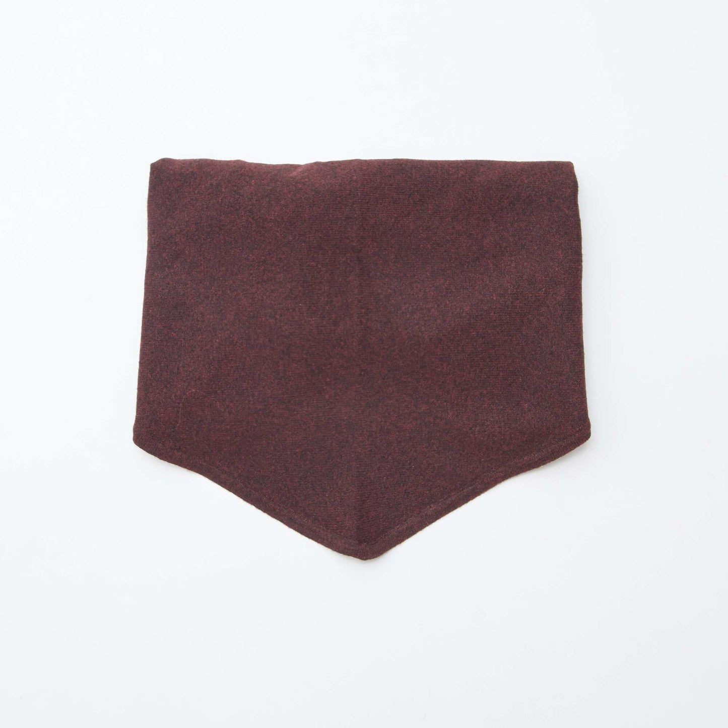 Bufanda triangular de malla ROJO