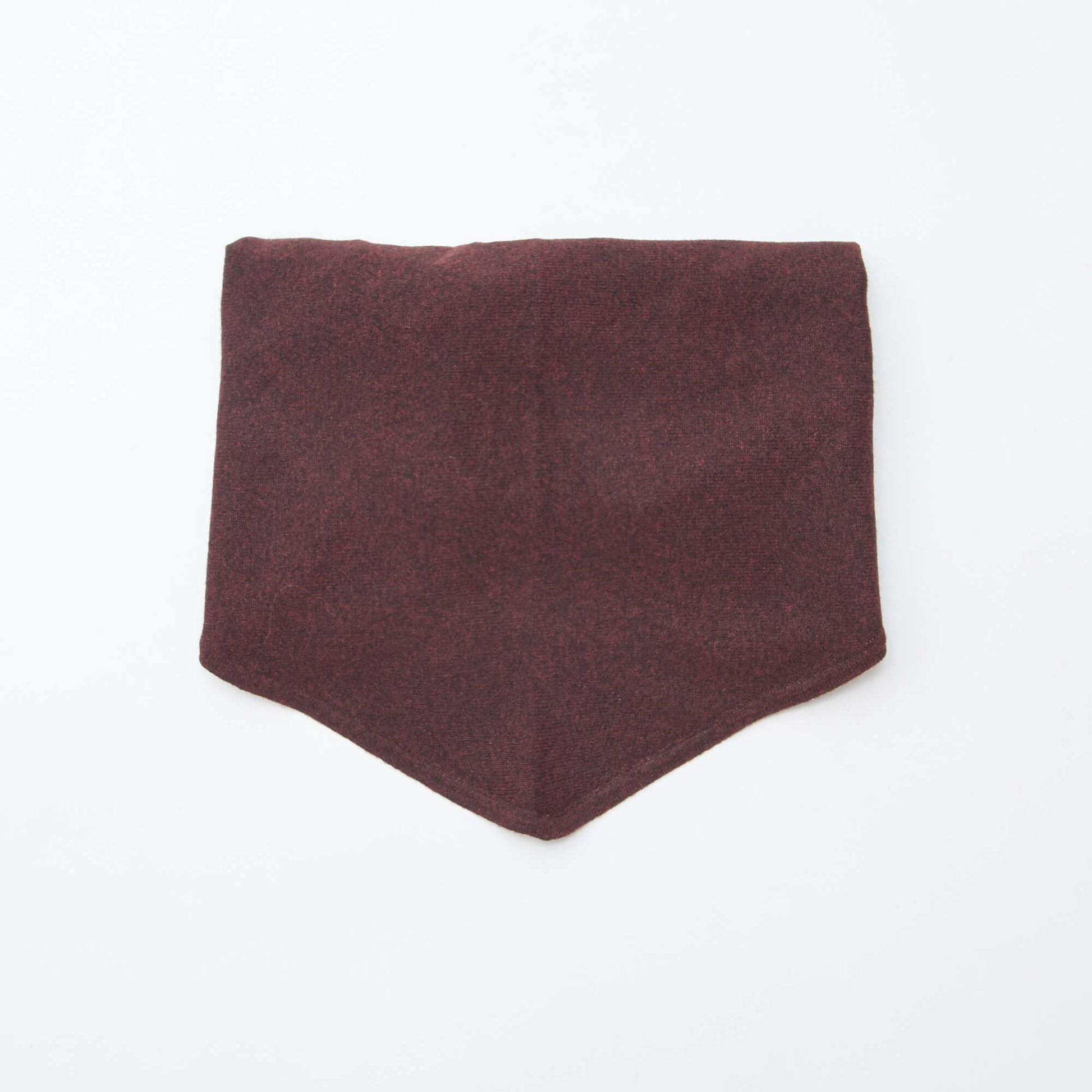Bufanda triangular de malla ROJO