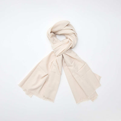 Bufanda de punto cálido y suave BEIGE
