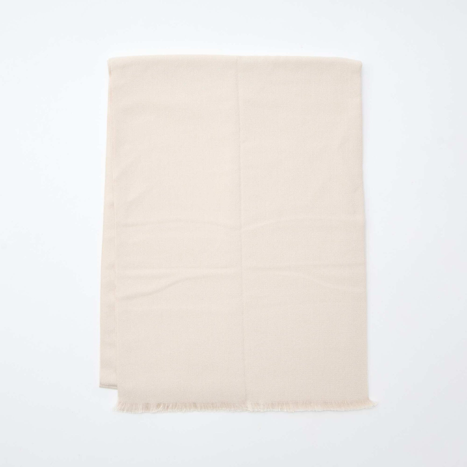 Bufanda de punto cálido y suave BEIGE