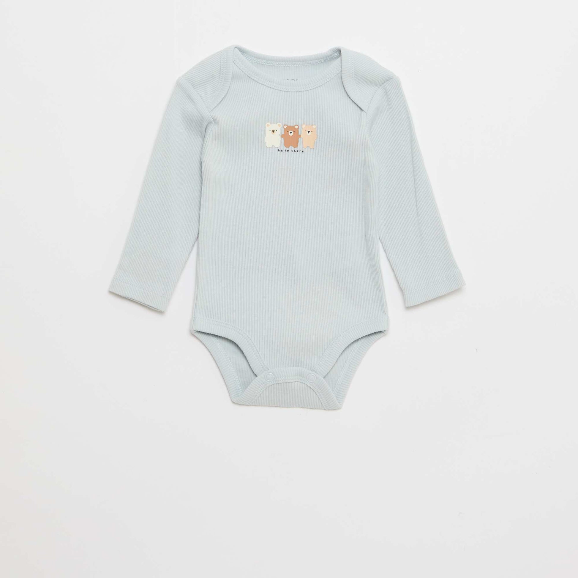 Conjunto pijama entero de felpa cálida y body VERDE