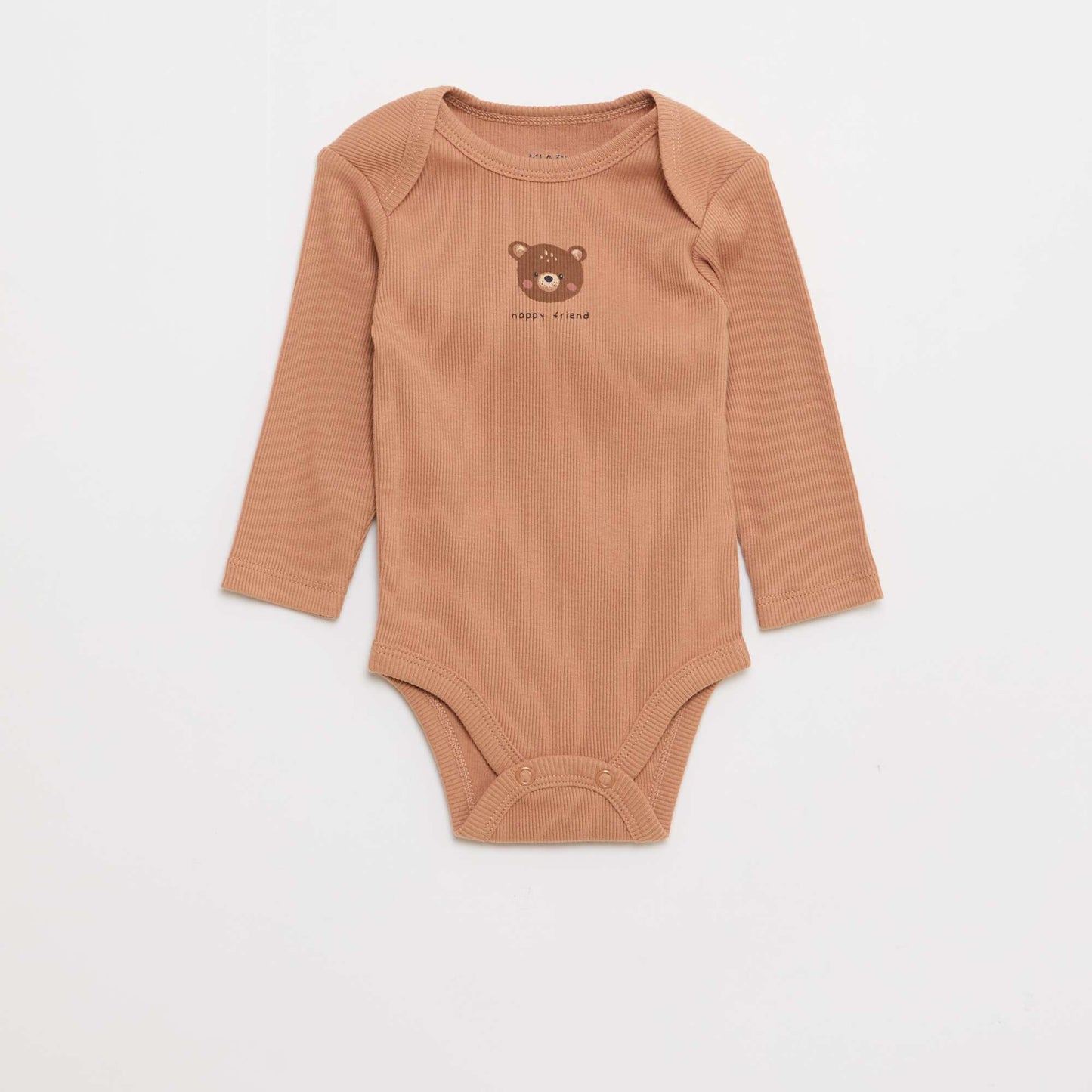 Conjunto pijama de felpa cálida y body BLANCO