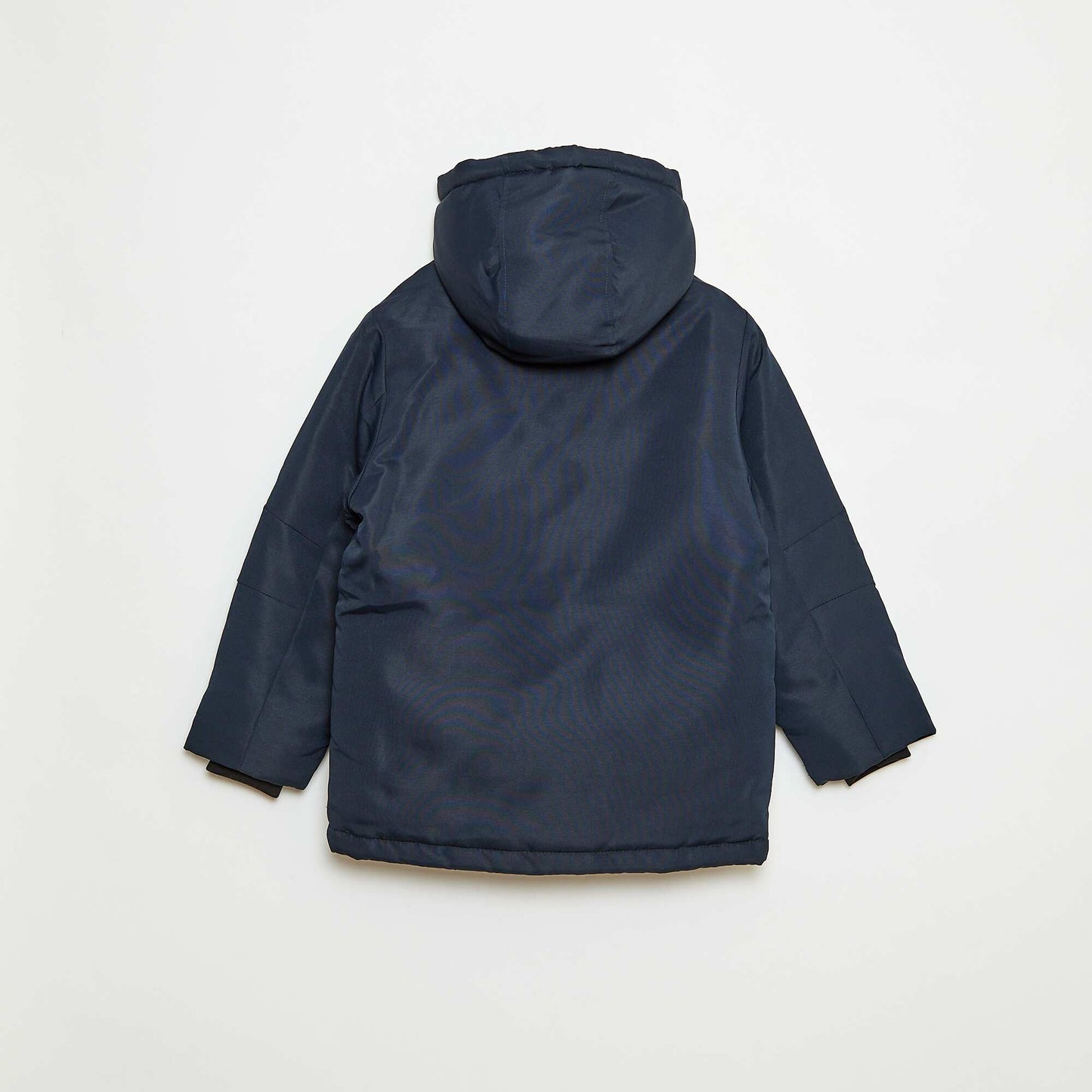 Parka con capucha repelente al agua AZUL