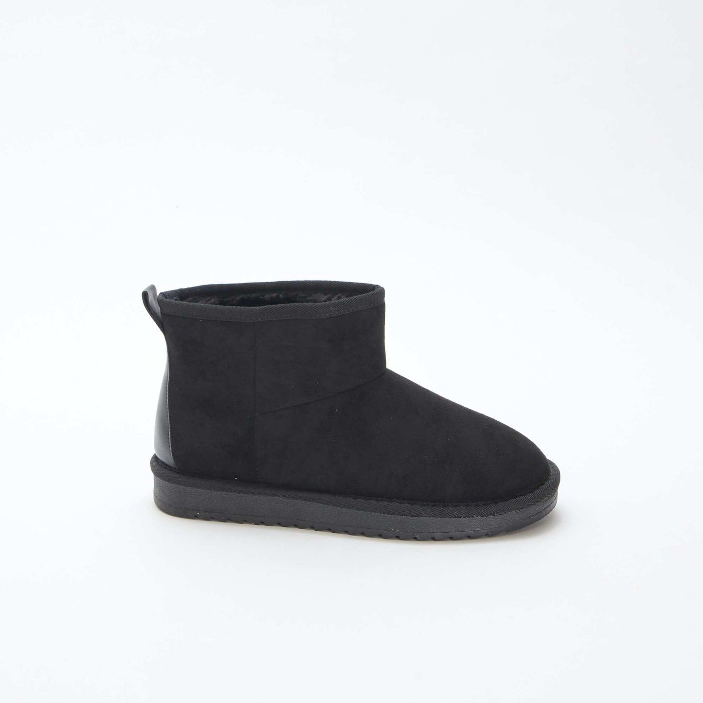 Botas de ante sintético NEGRO