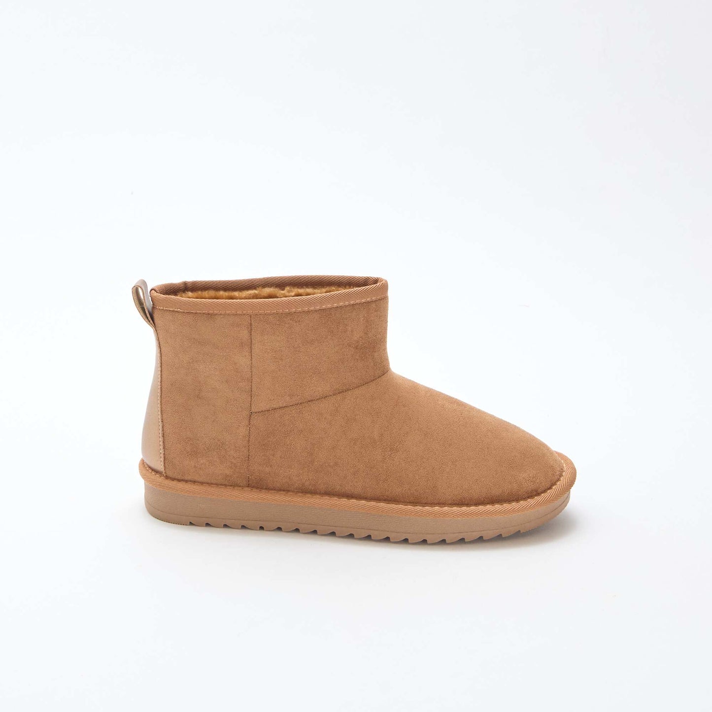 Botas de ante sintético MARRON