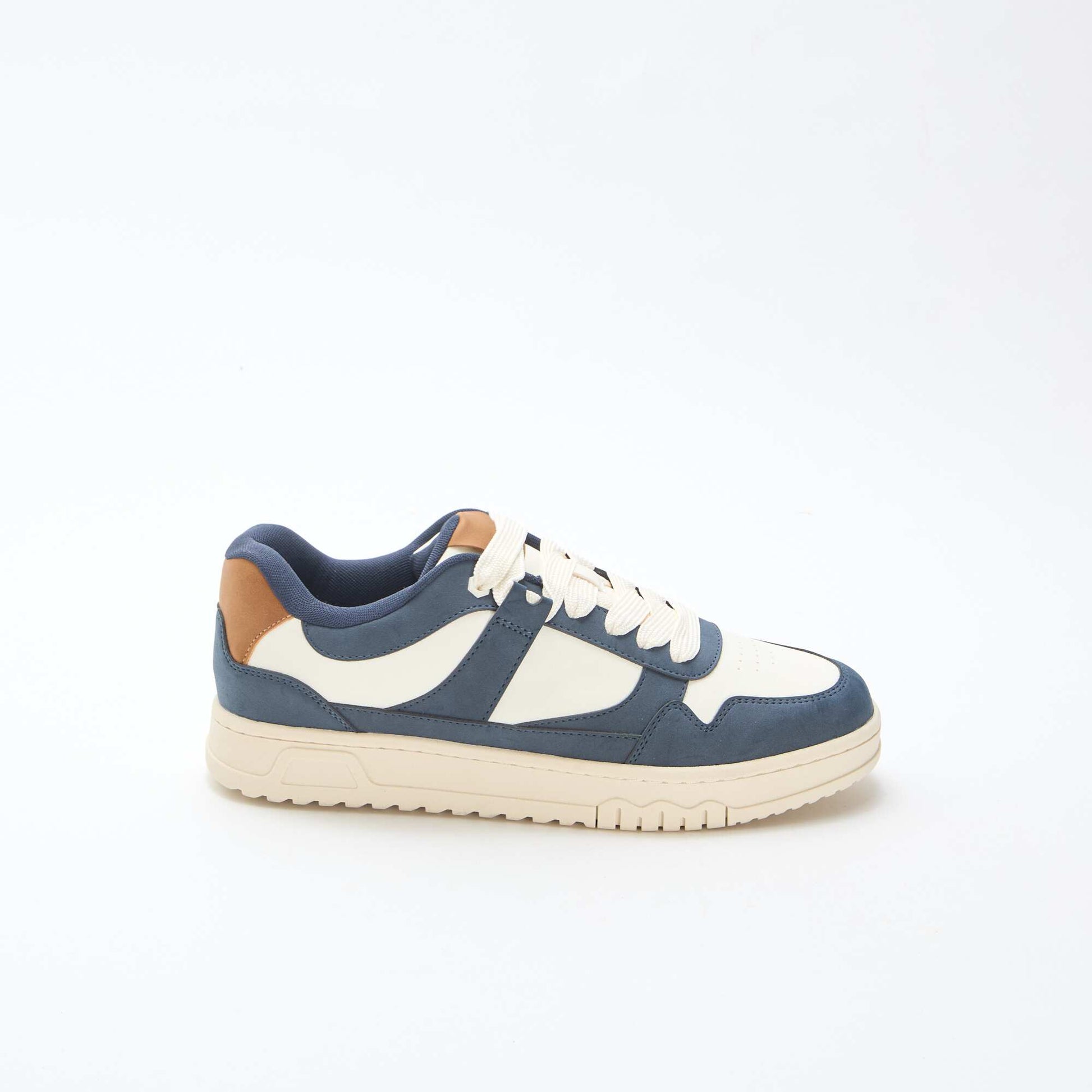 Zapatillas modernas tricolor AZUL