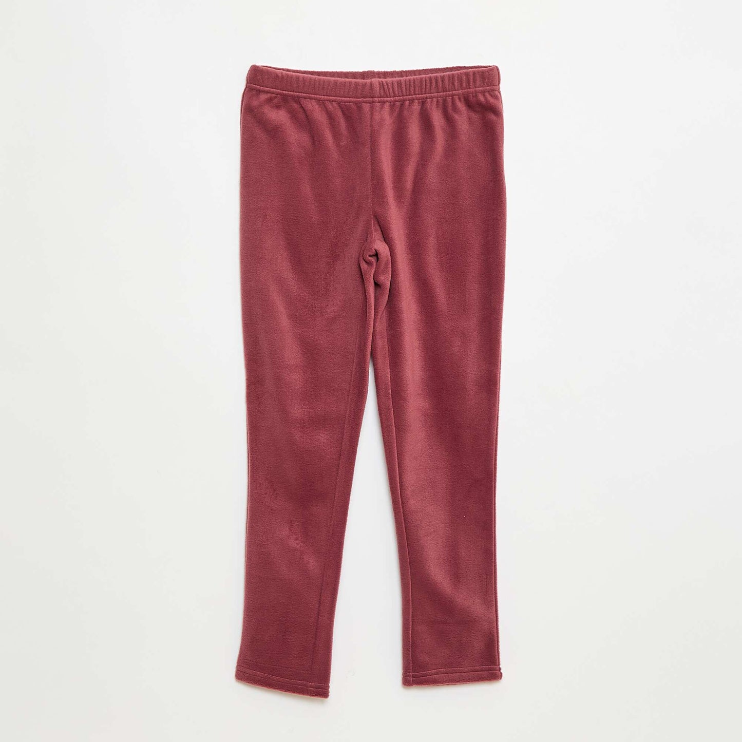 Pijama largo y cálido con estampado ROSA