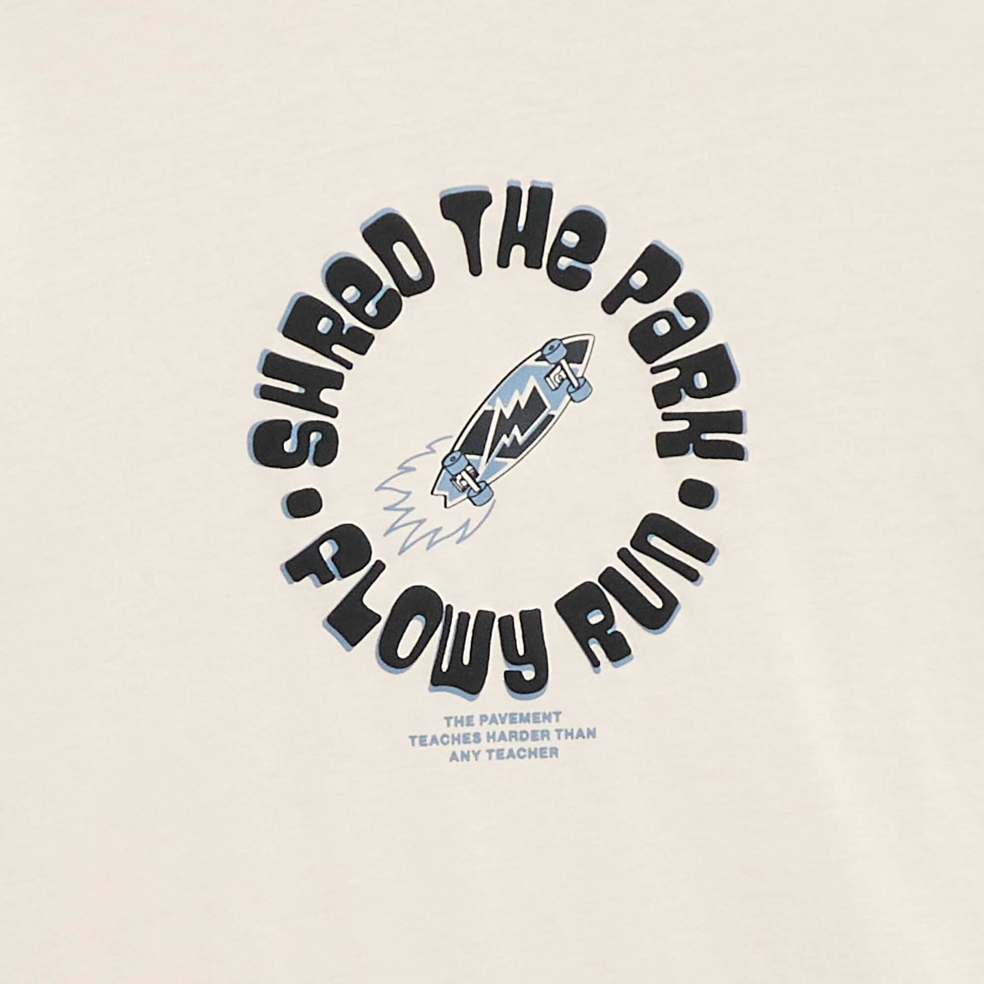 Camiseta estampada de manga larga BEIGE