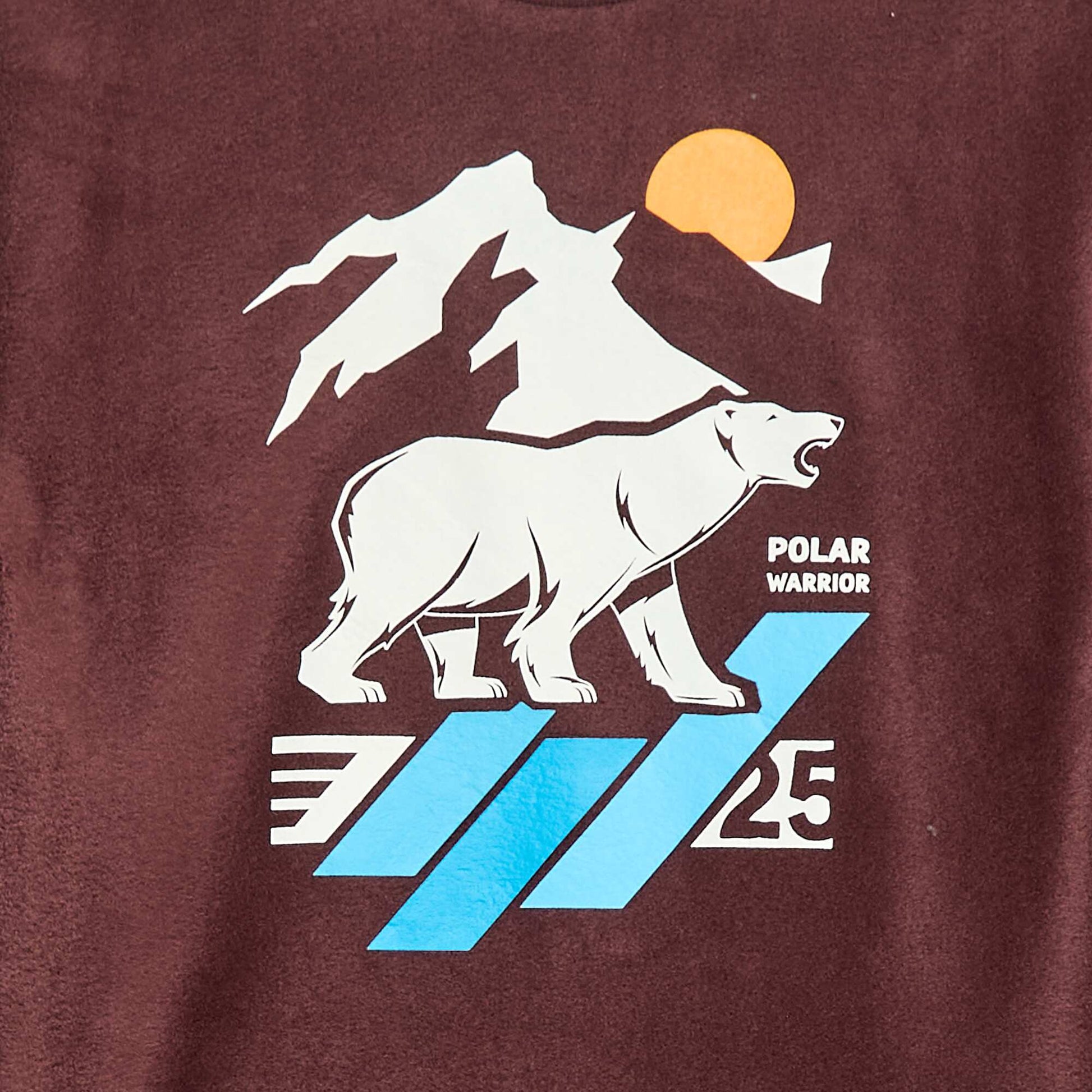 Pijama polar estampado ROJO
