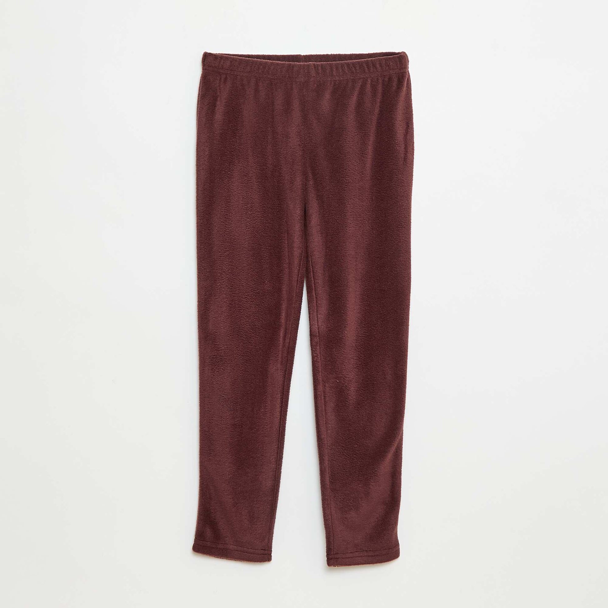 Pijama polar estampado ROJO