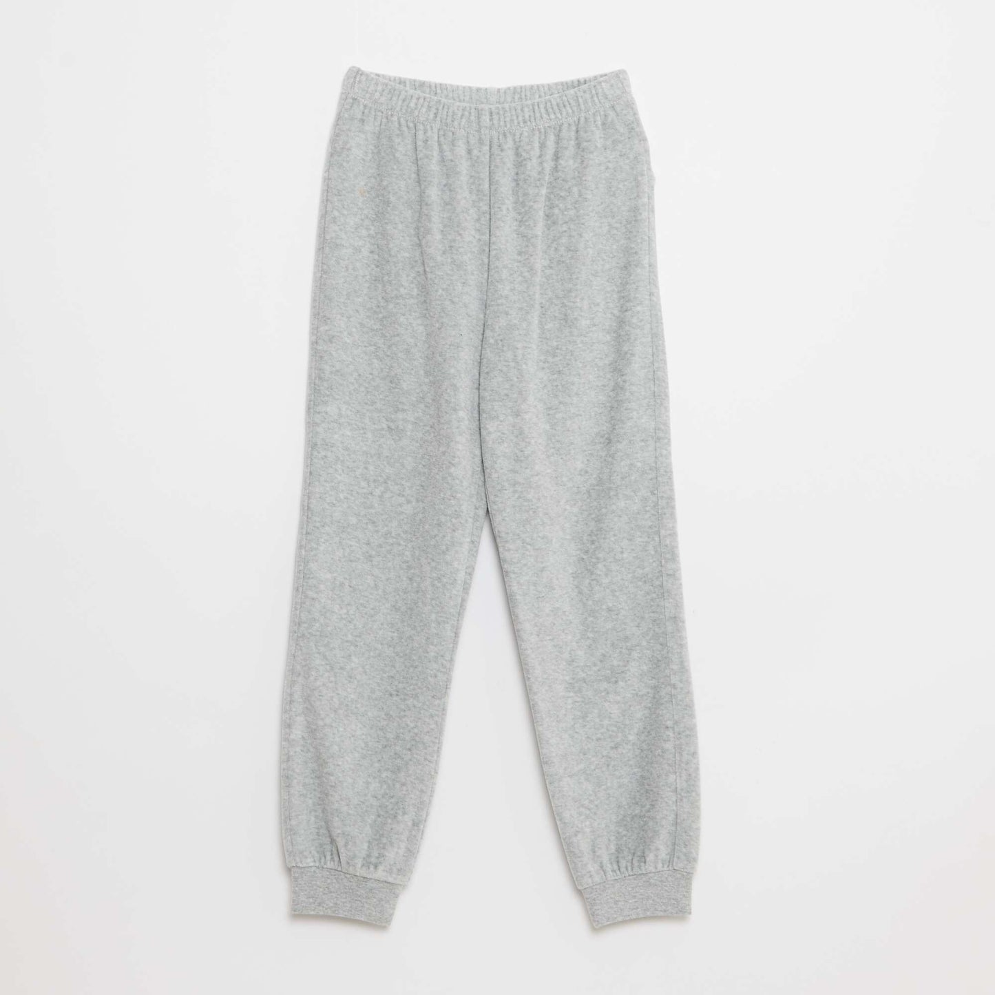 Conjunto de pijama de terciopelo estampado buzo + pantalón - 2 piezas MARRON