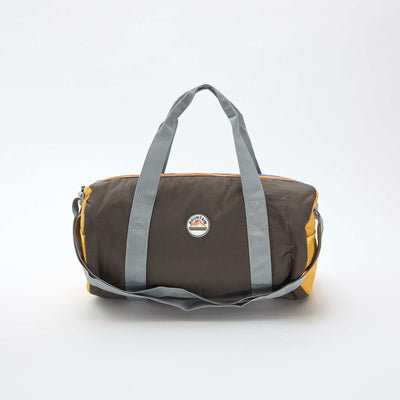 Bolso cilíndrico tricolor AZUL