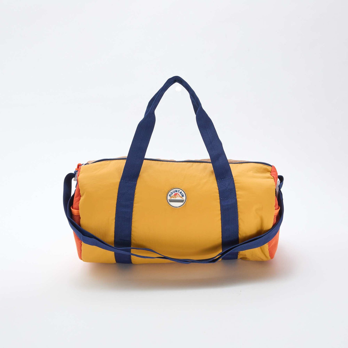 Bolso cilíndrico tricolor VERDE