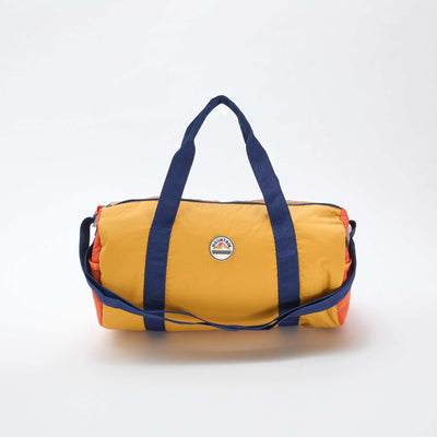Bolso cilíndrico tricolor VERDE