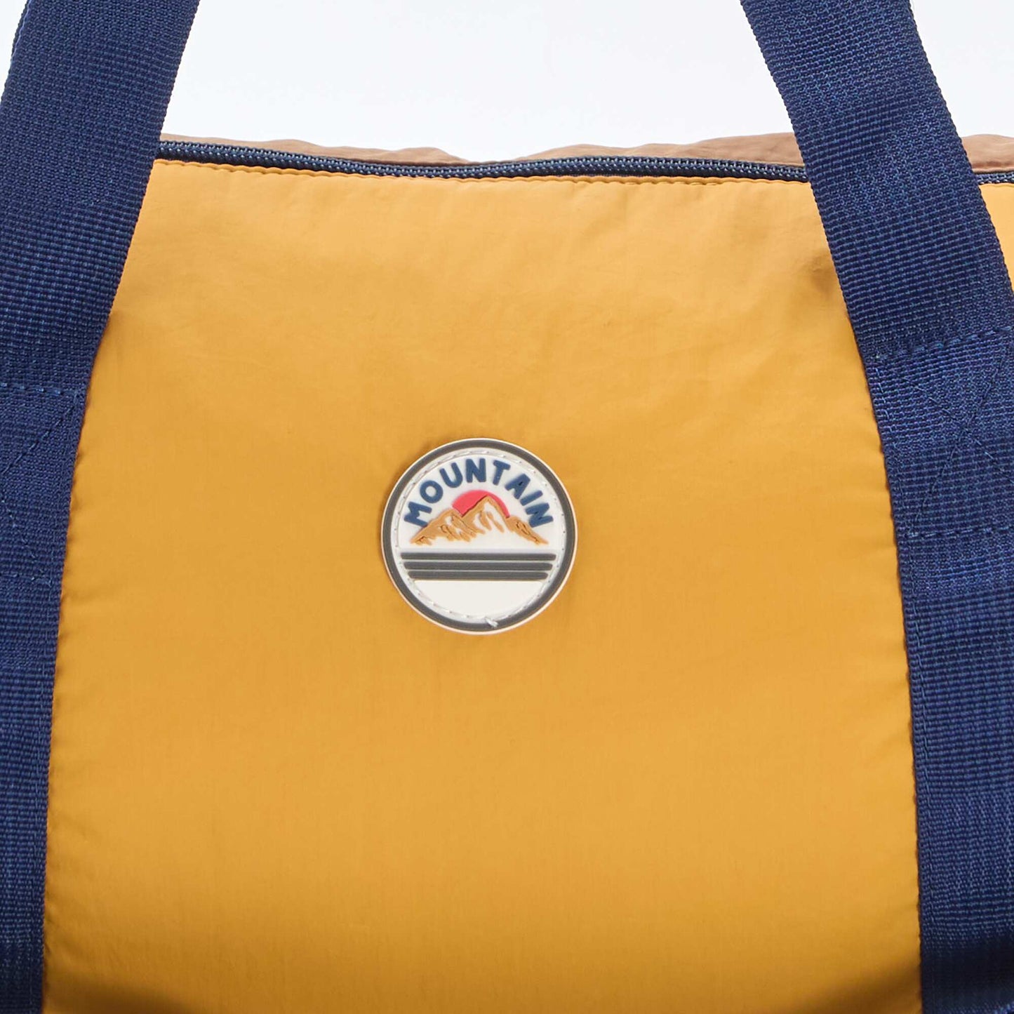 Bolso cilíndrico tricolor VERDE
