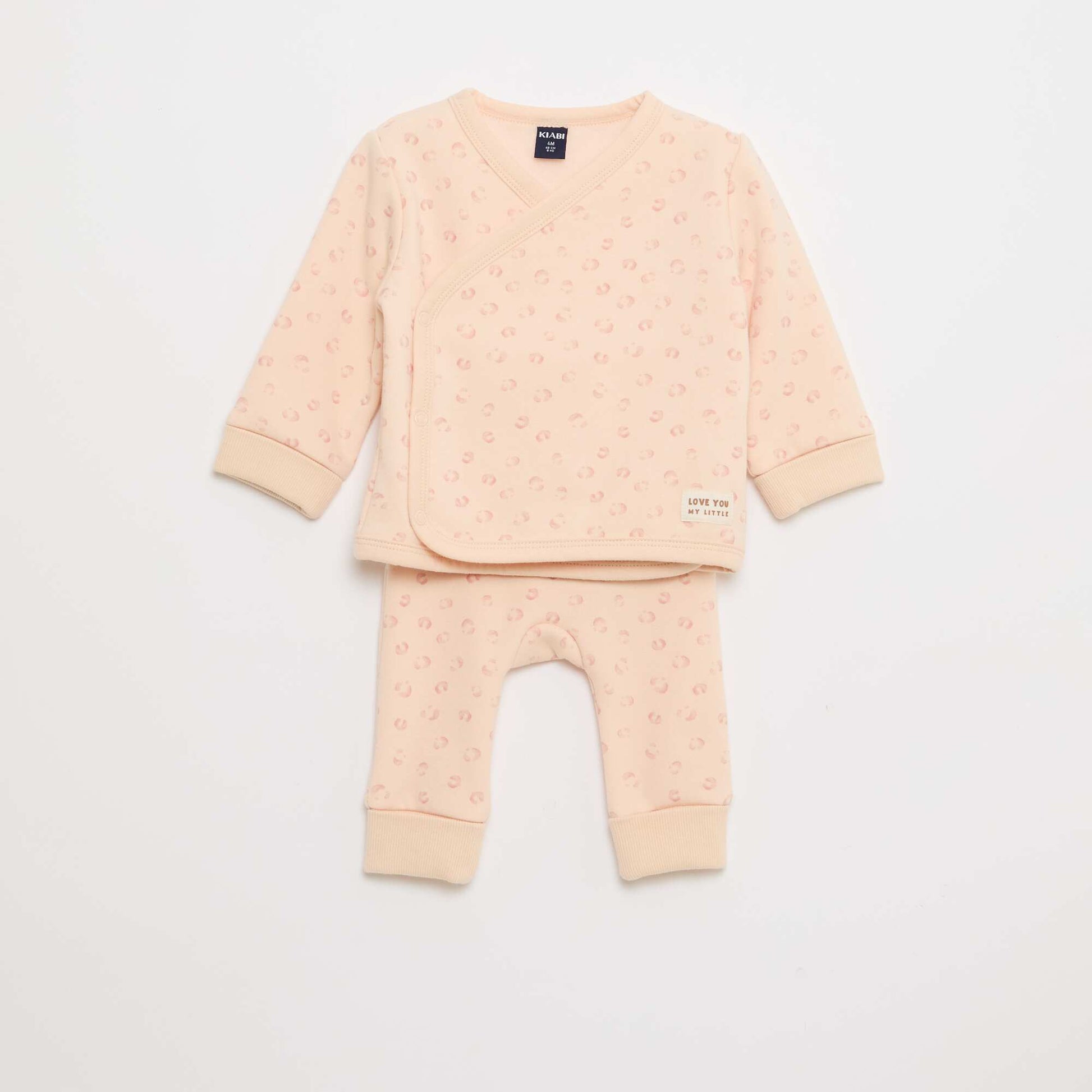 Conjunto buzo + pantalón de felpa - 2 piezas ROSA