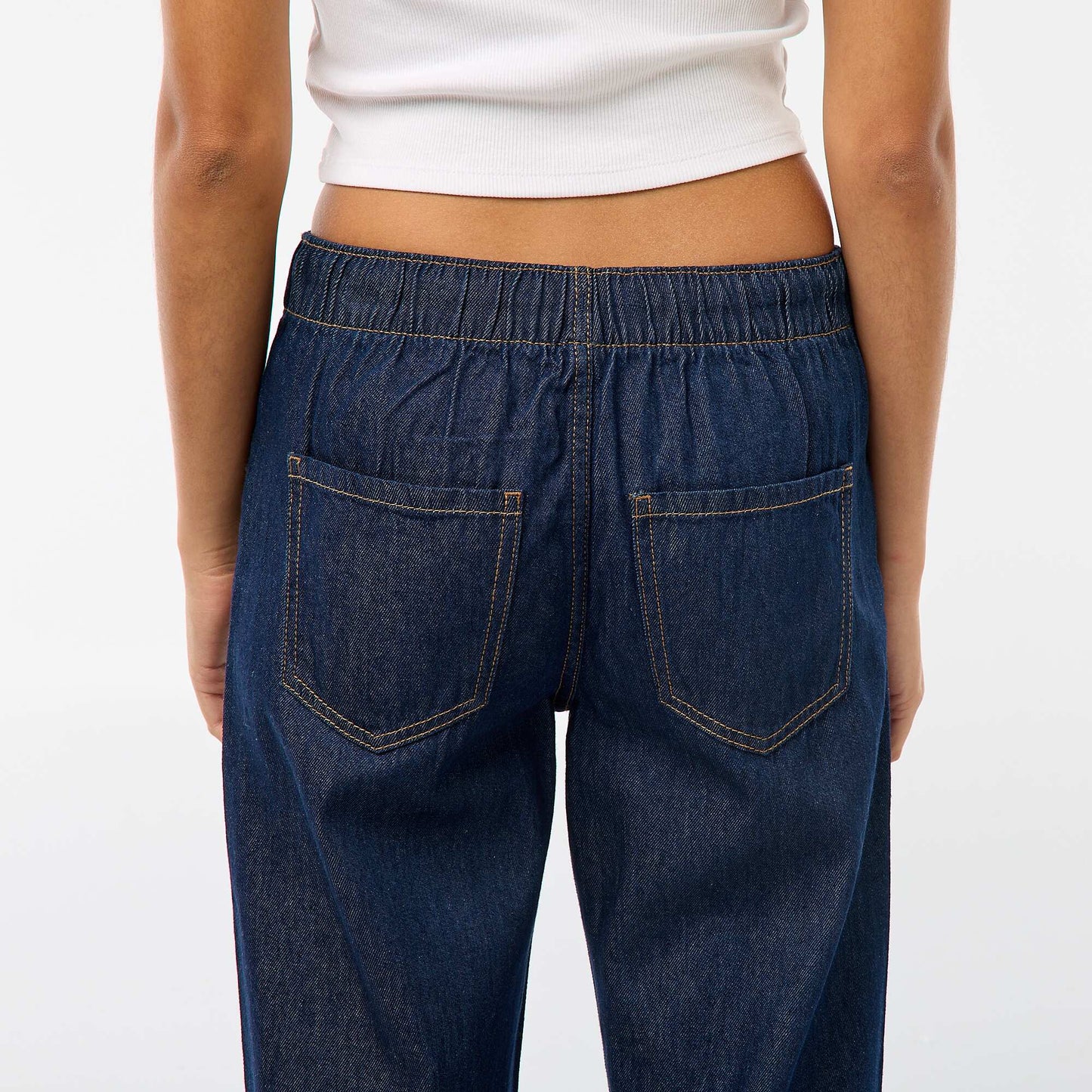 Jean ancho corte baggy AZUL