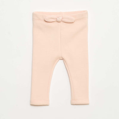 Legging forrado en felpa con lazo ROSA