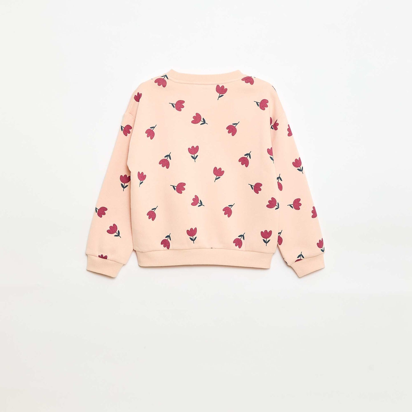 Buzo de manga larga estampada ROSA