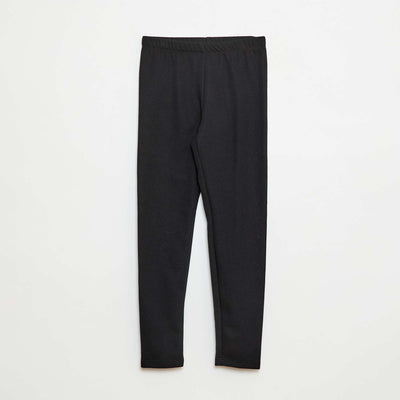 Legging cálido interior de terciopelo NEGRO