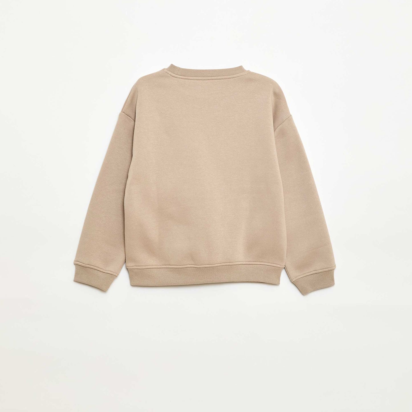 Buzo ancha con estampado BEIGE