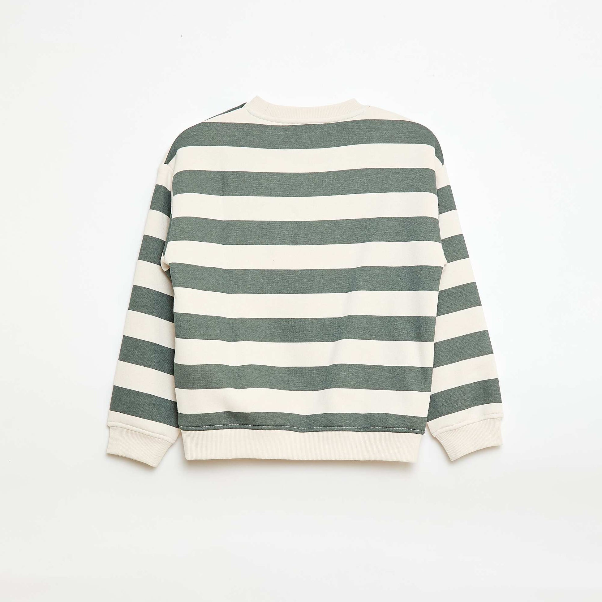 Buzo ancha con estampado VERDE