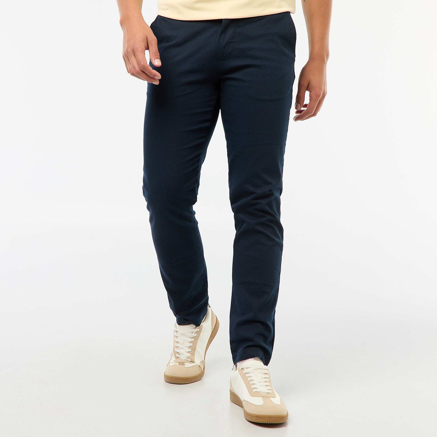 Pantalón chino de twill AZUL