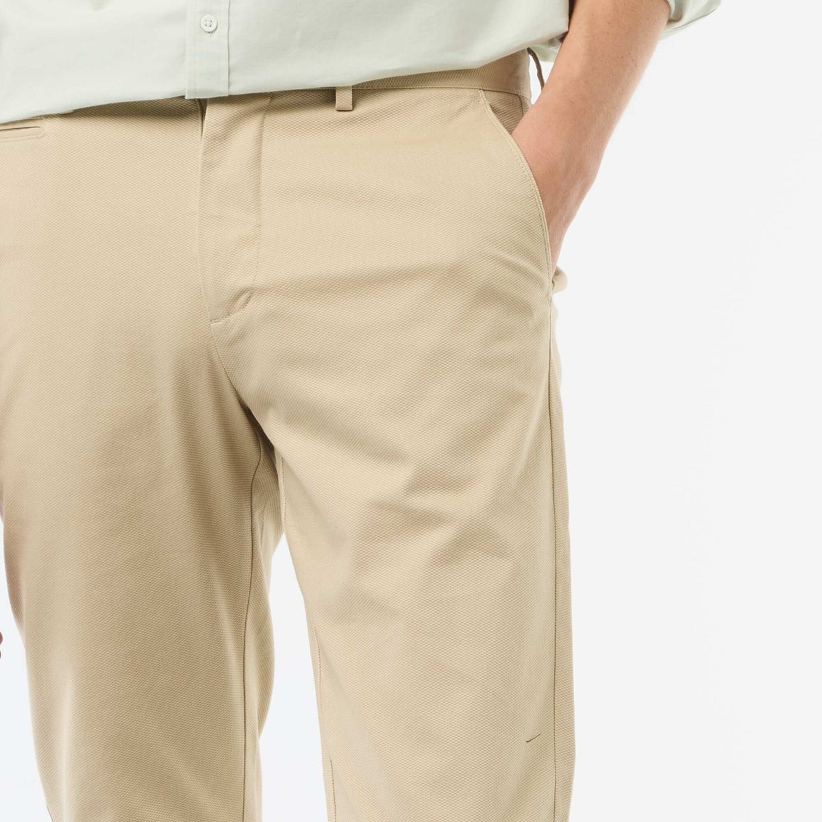 Pantalón chino de twill BEIGE