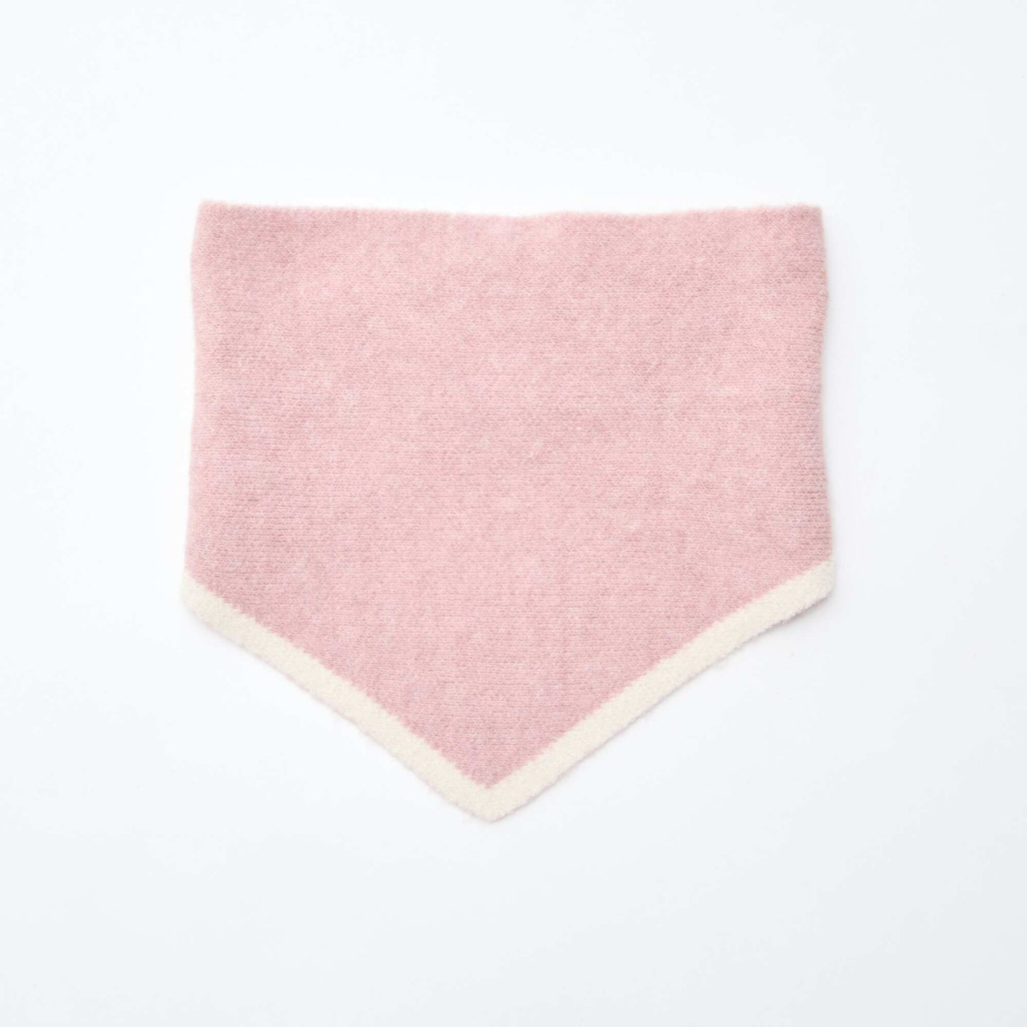 Bufanda triangular lisa ROSA