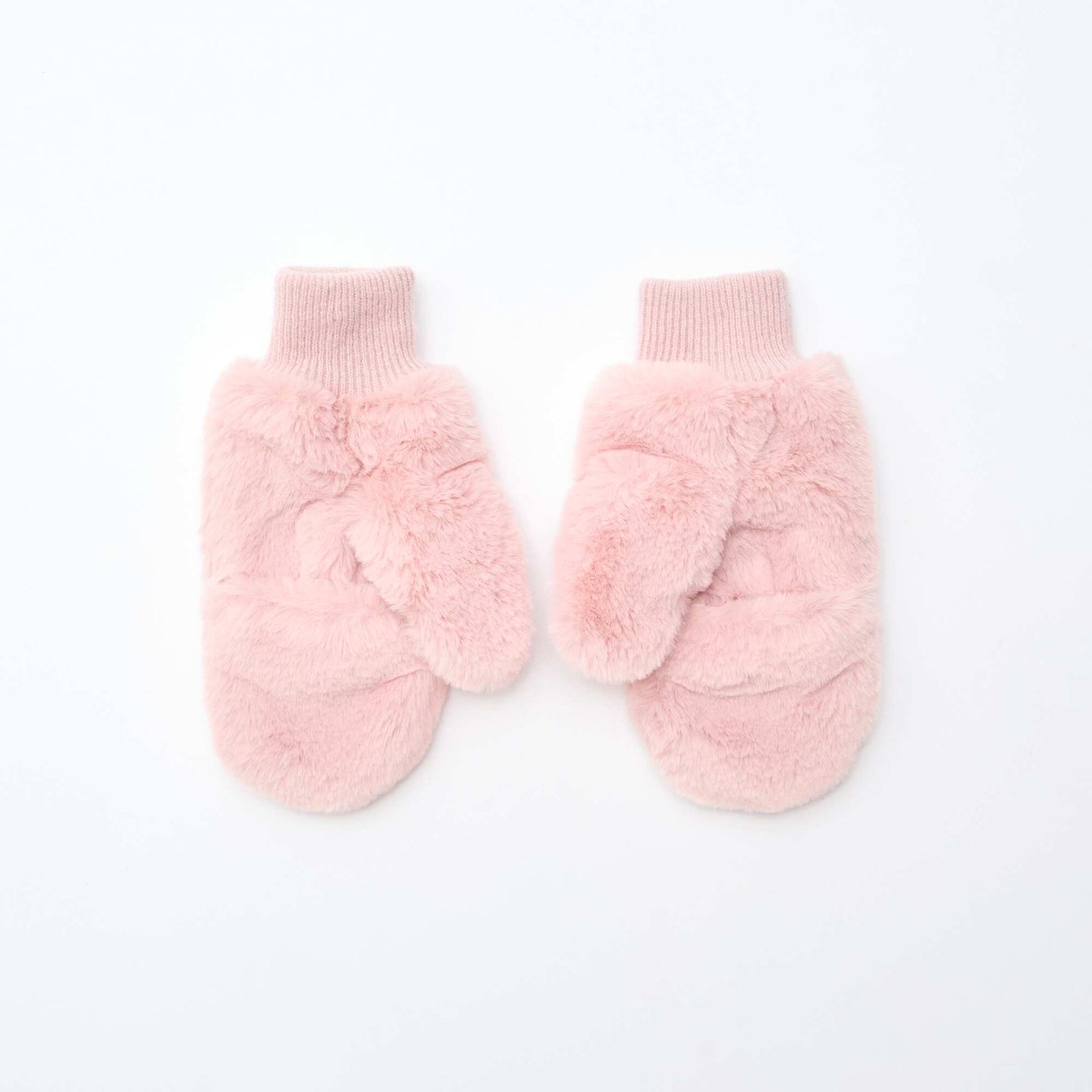 Par de manoplas/guantes sin dedos ROSA