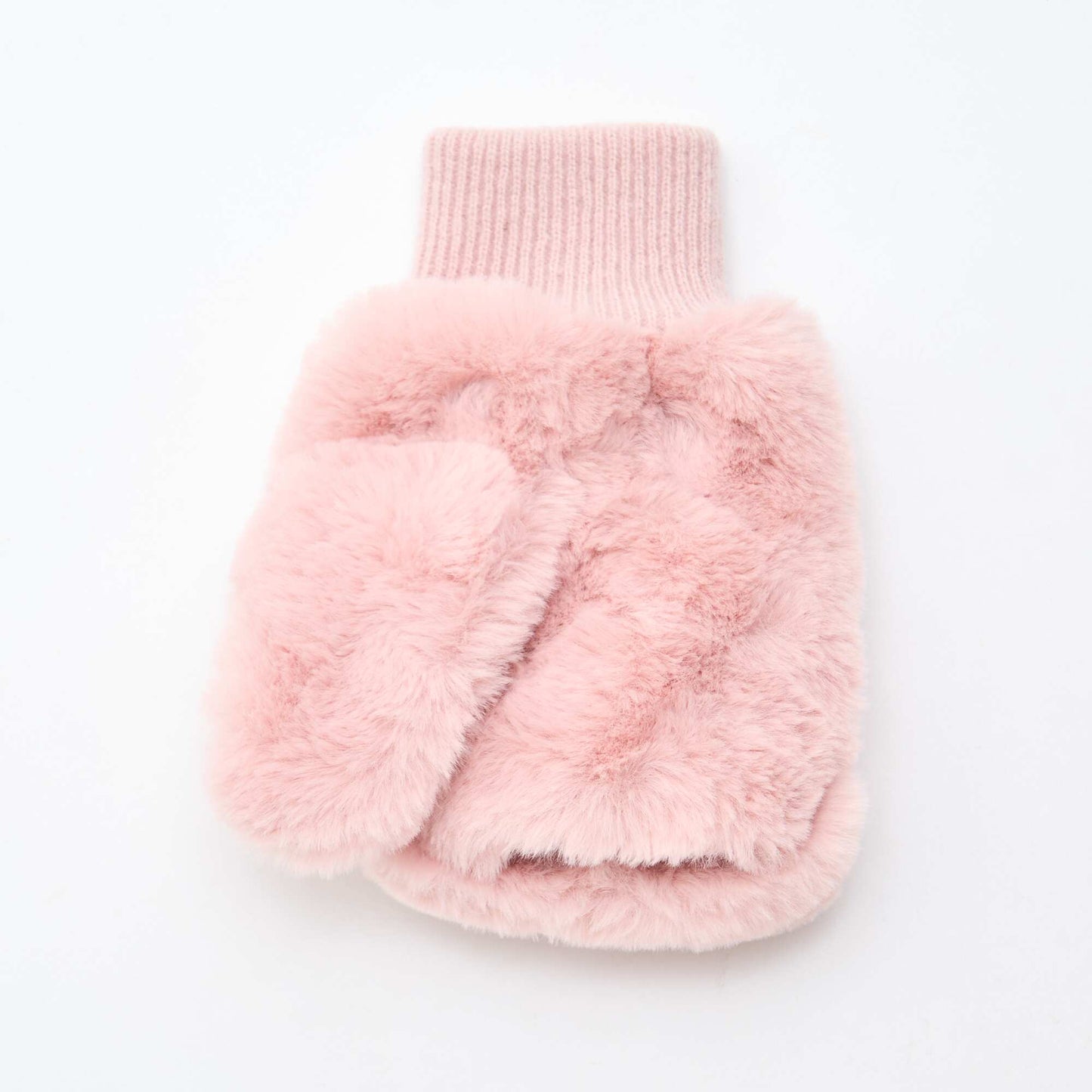 Par de manoplas/guantes sin dedos ROSA