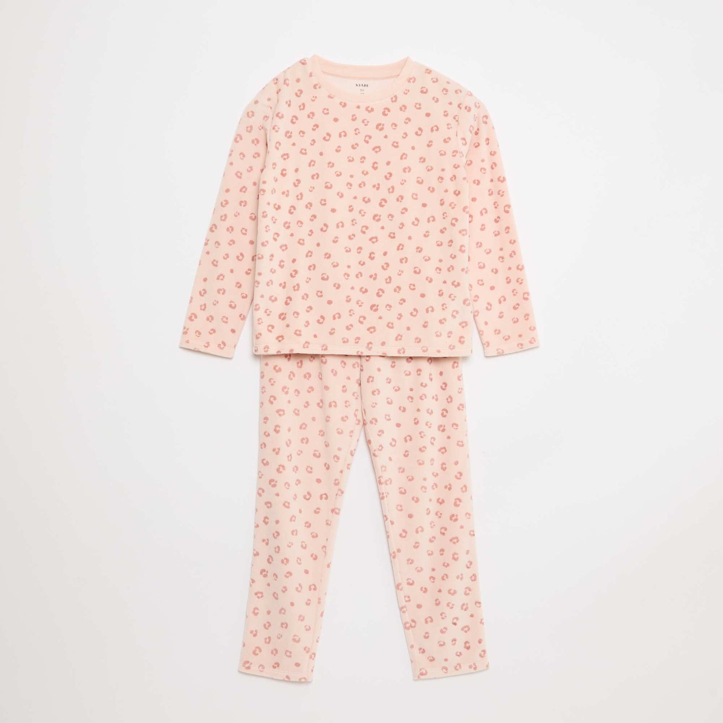 Conjunto de pijama polar buzo + pantalón - 2 piezas ROSA