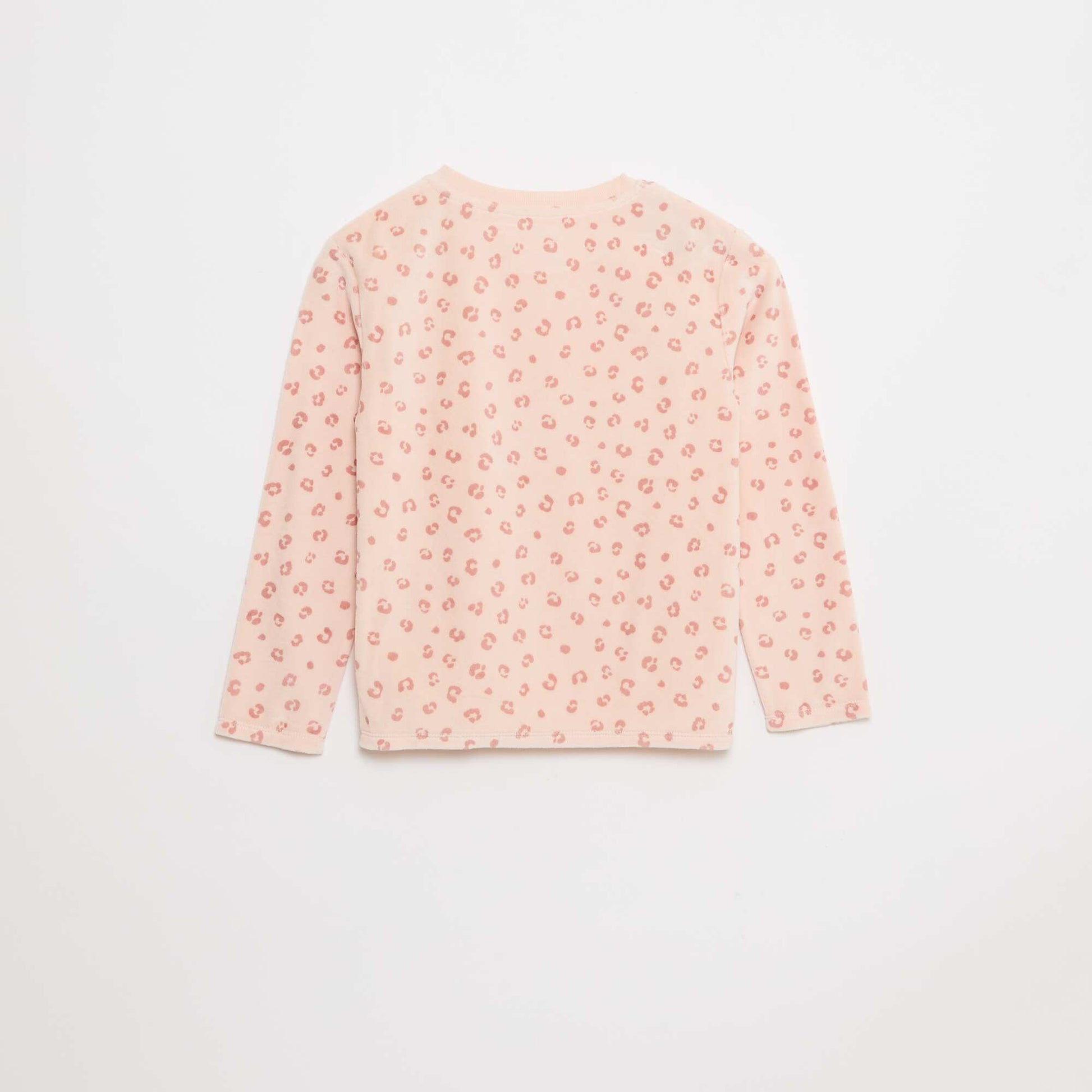 Conjunto de pijama polar buzo + pantalón - 2 piezas ROSA