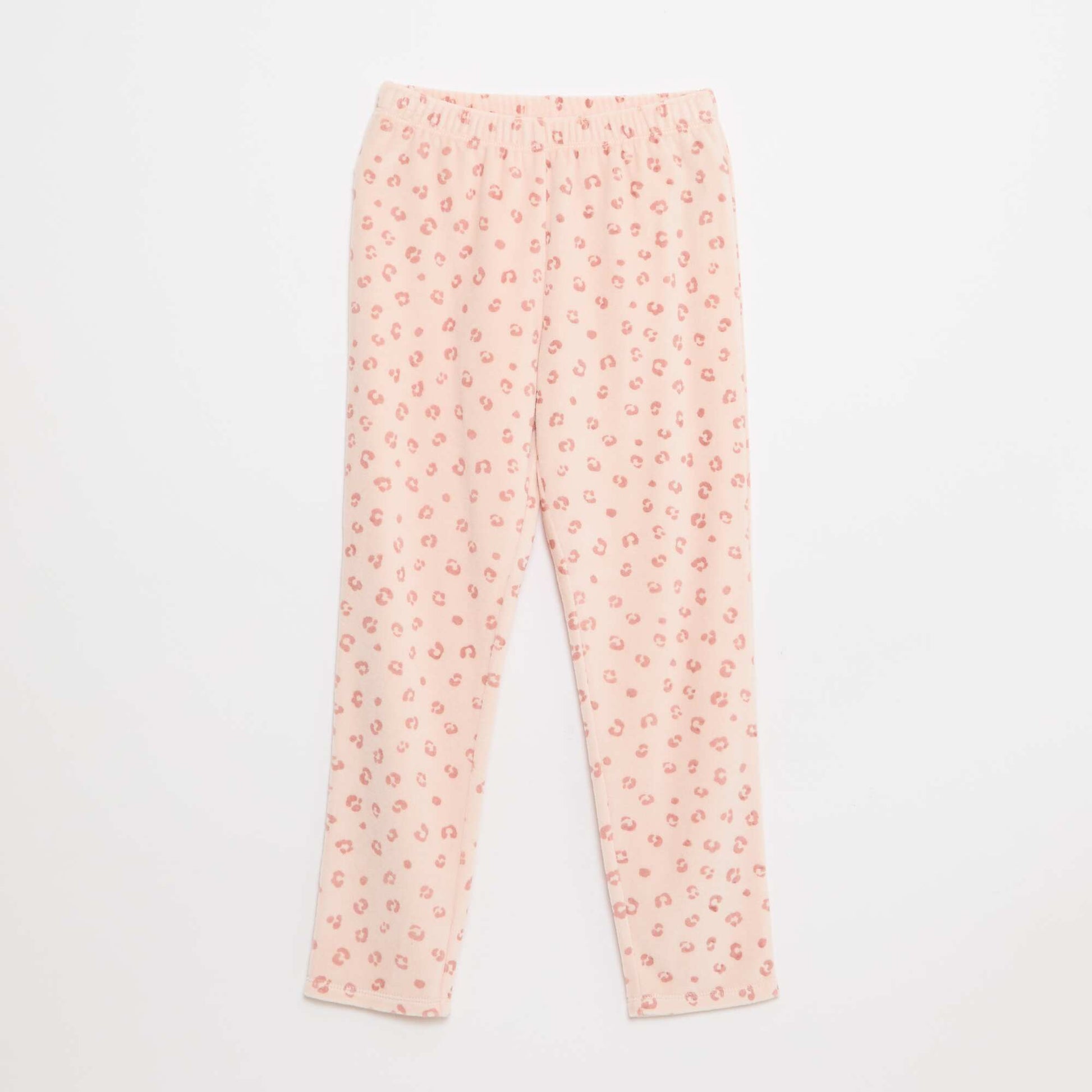 Conjunto de pijama polar buzo + pantalón - 2 piezas ROSA