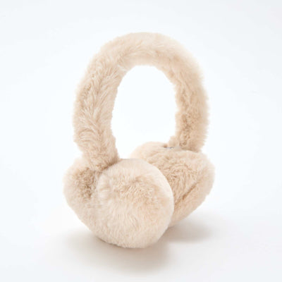 Orejeras efecto pelo BEIGE