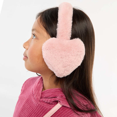 Orejeras efecto pelo ROSA